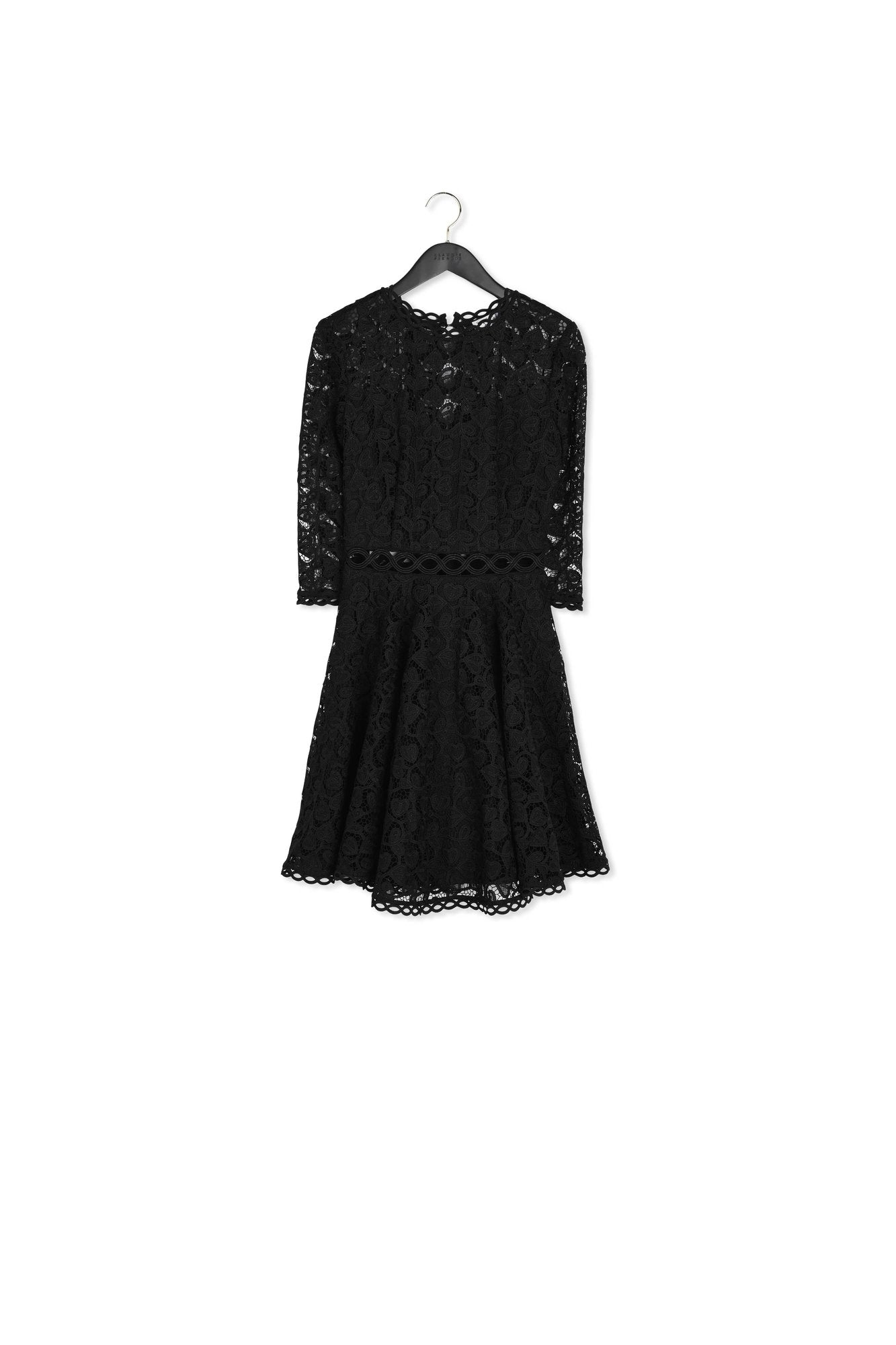 Robe courte en dentelle Faume - seconde main