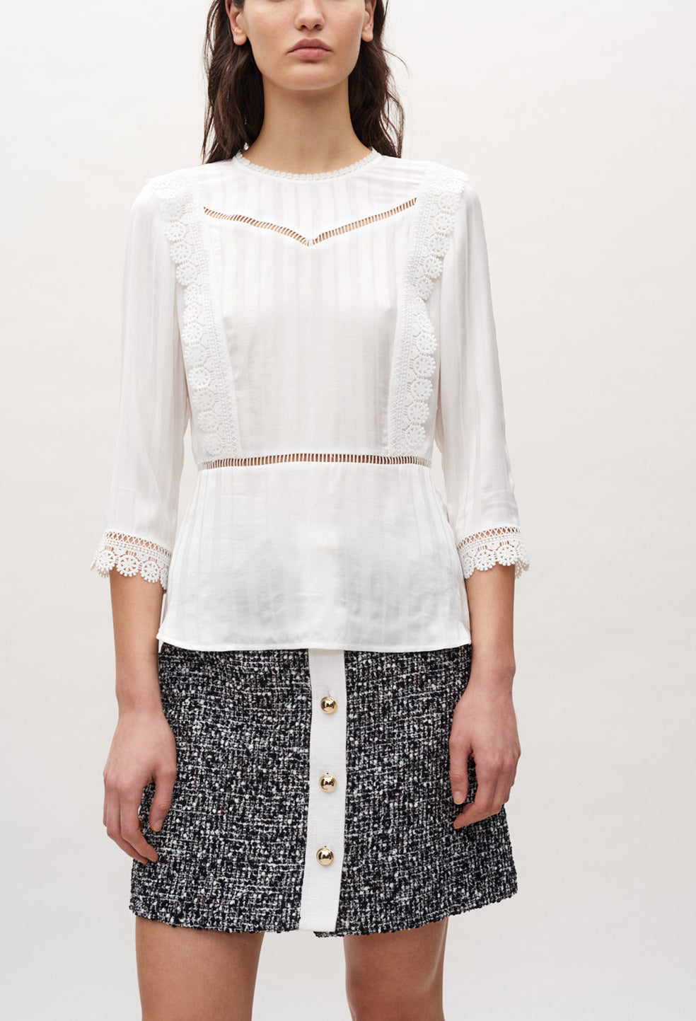 Top à manches trois quarts Faume - seconde main