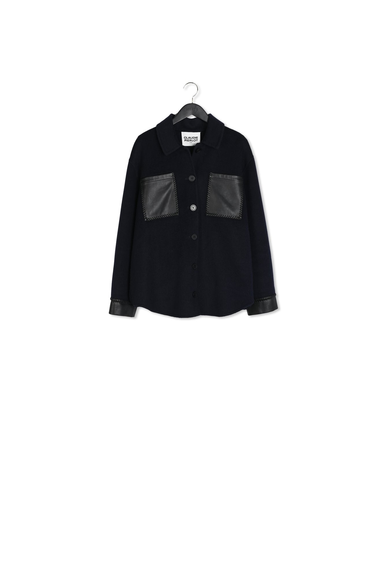 Manteau manches longues marine Faume - seconde main