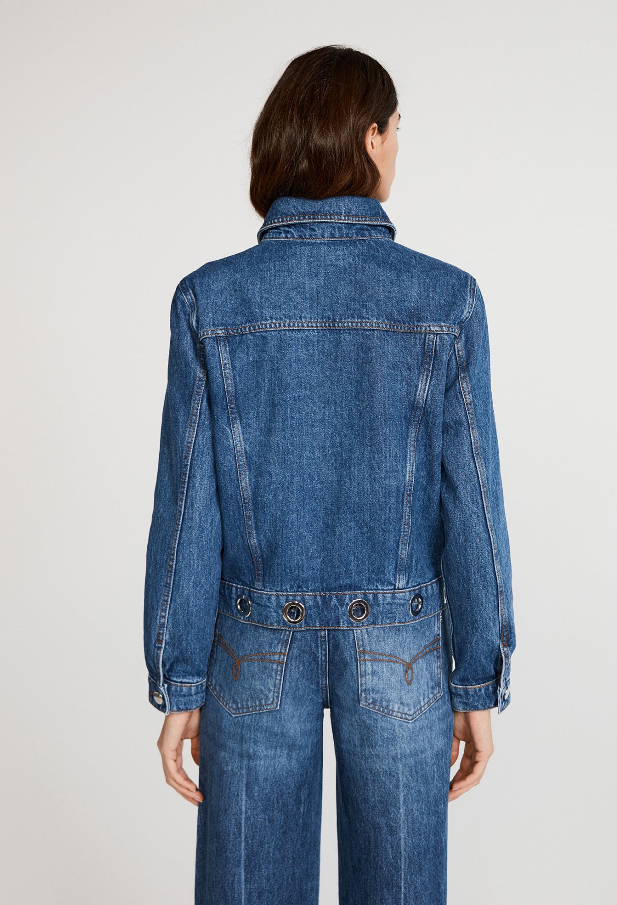 Blouson en jean économe en eau Faume - seconde main