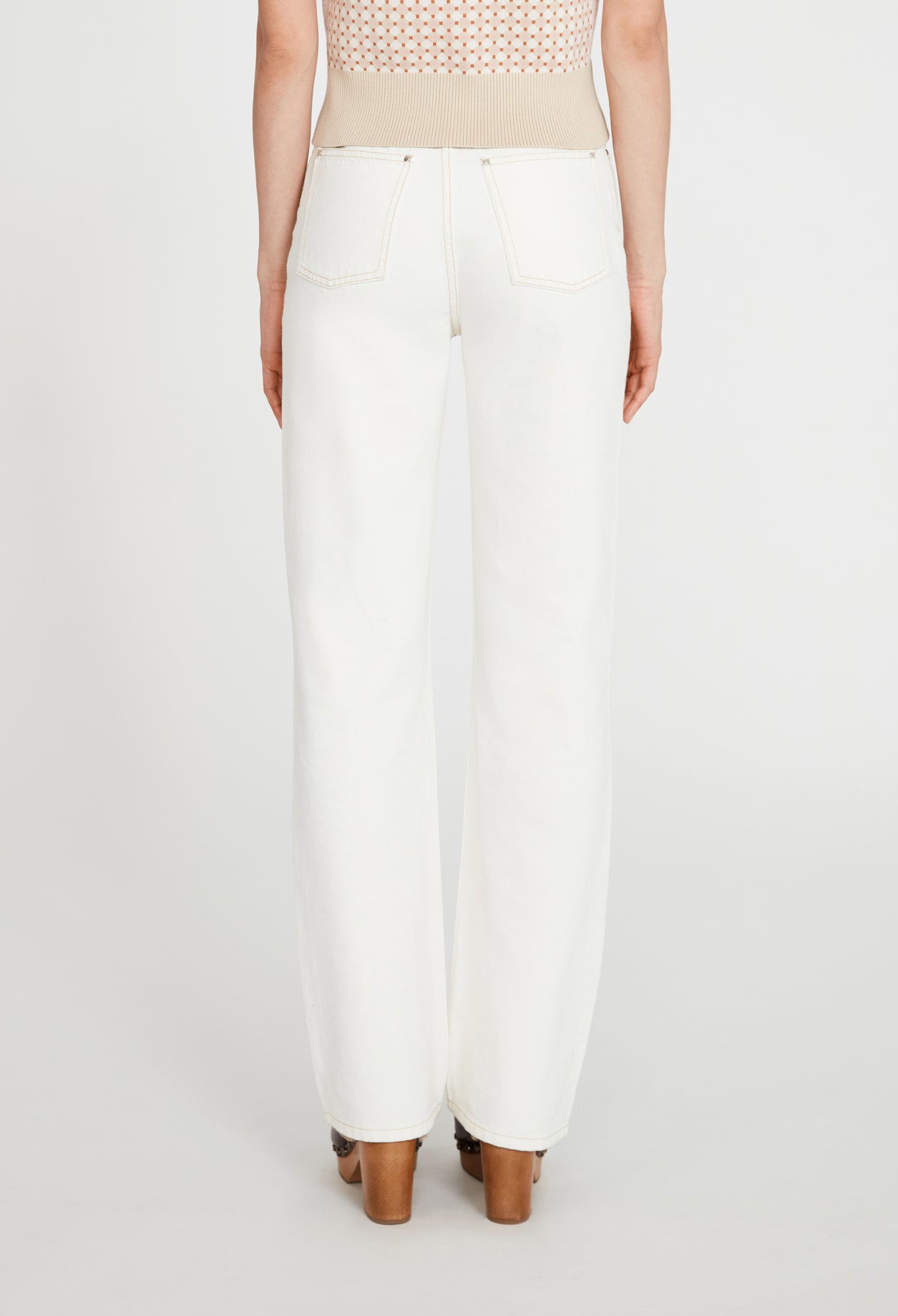 Jean écru droit Faume - seconde main