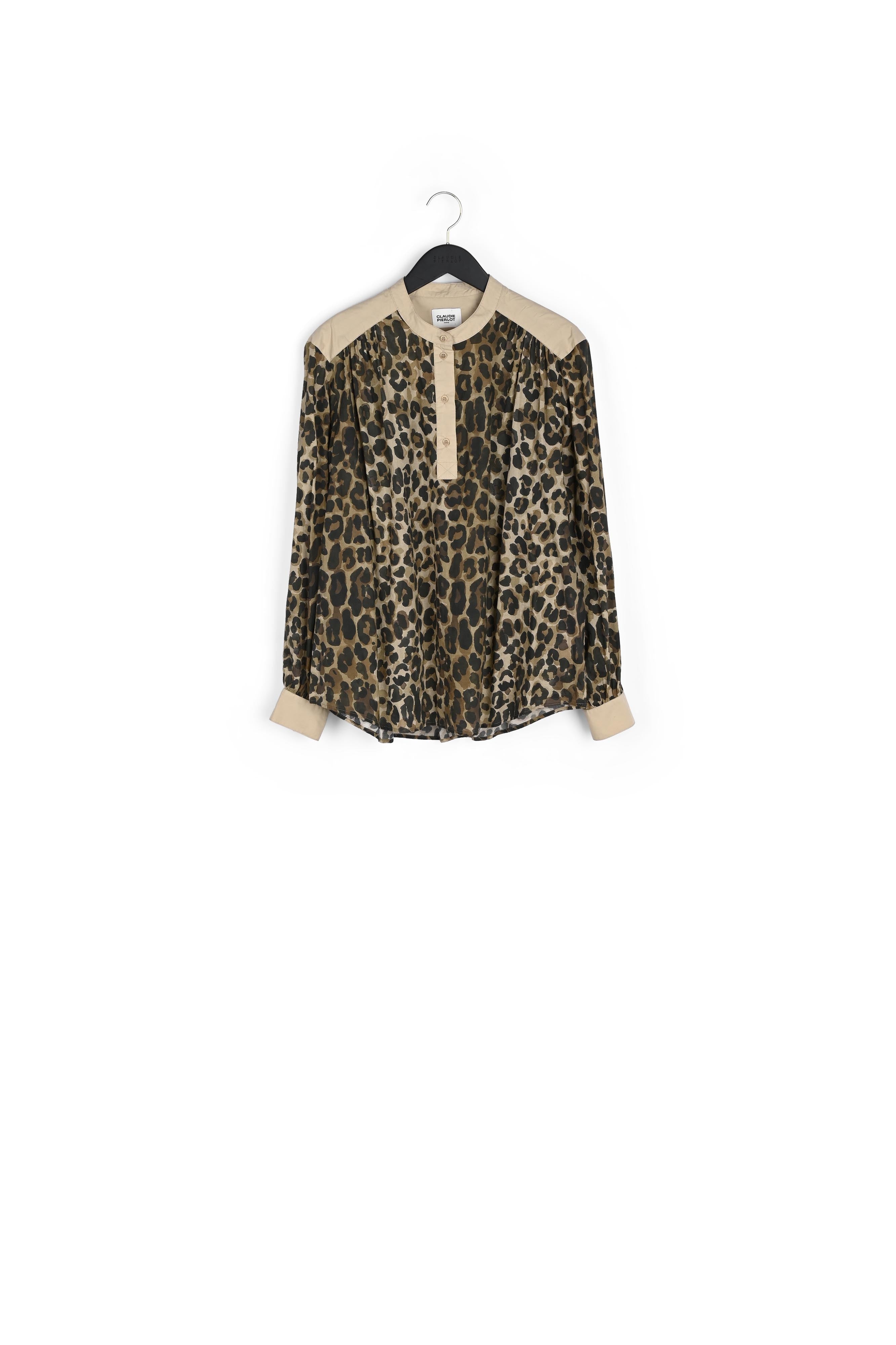 Blouse léopard Faume - seconde main