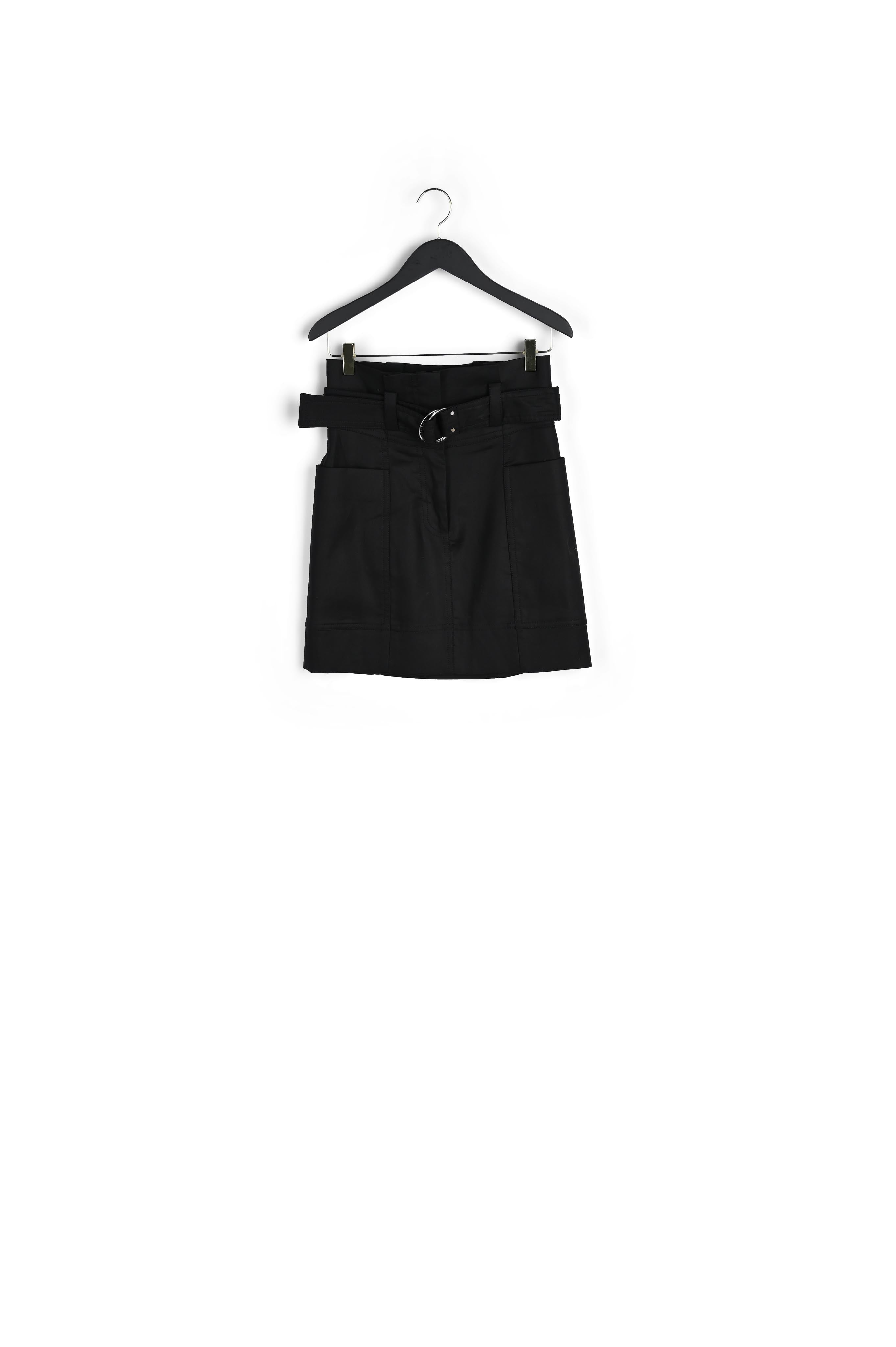 Jupe droite ceinturée Faume - seconde main