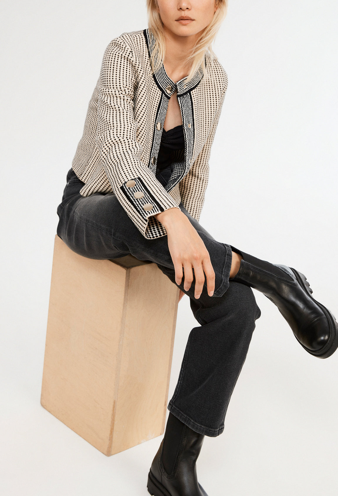 Cardigan boutonné Faume - seconde main