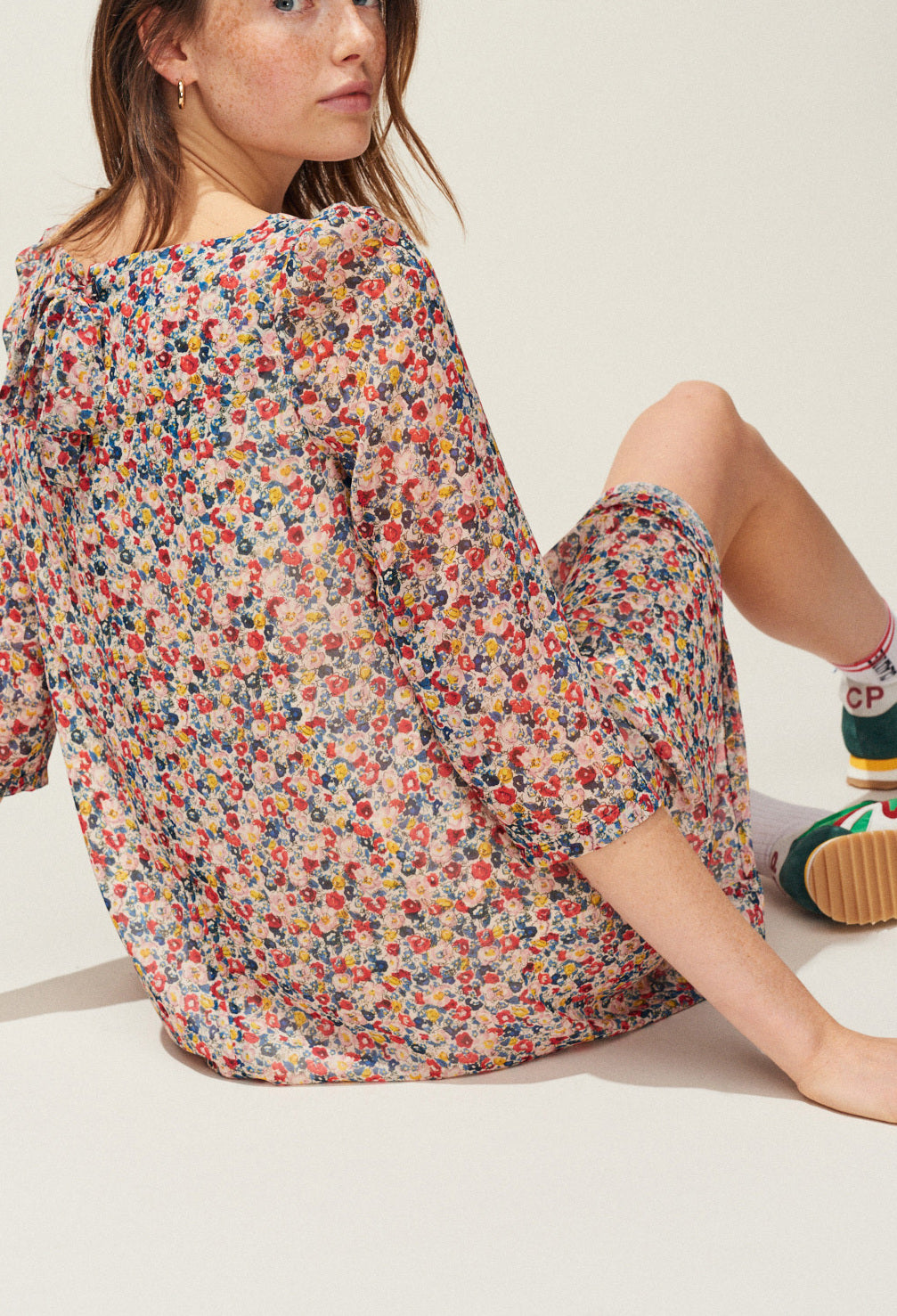 Robe RIFIFI imprimé fleuri Faume - seconde main