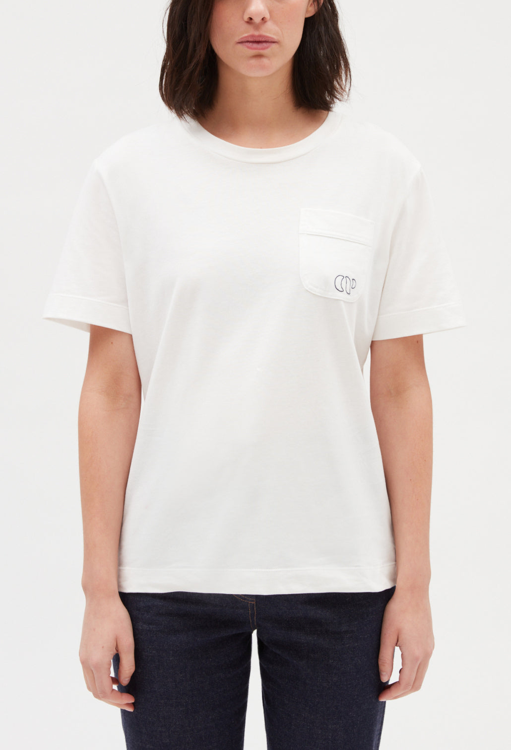 T-shirt manches courtes écru Faume - seconde main