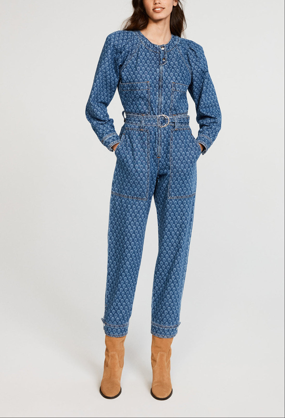 Combinaison en denim économe en eau Faume - seconde main