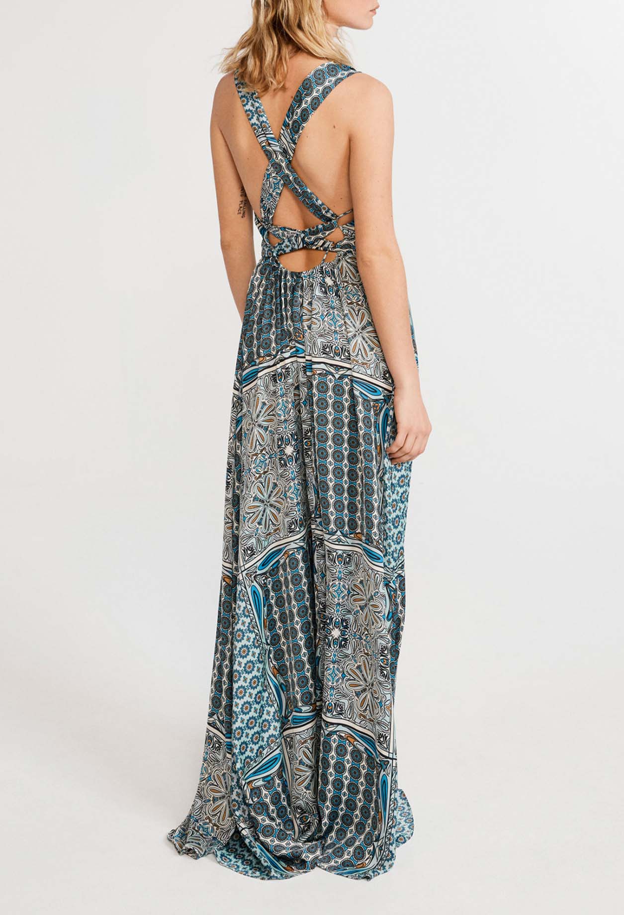 Robe longue dos-nu Faume - seconde main