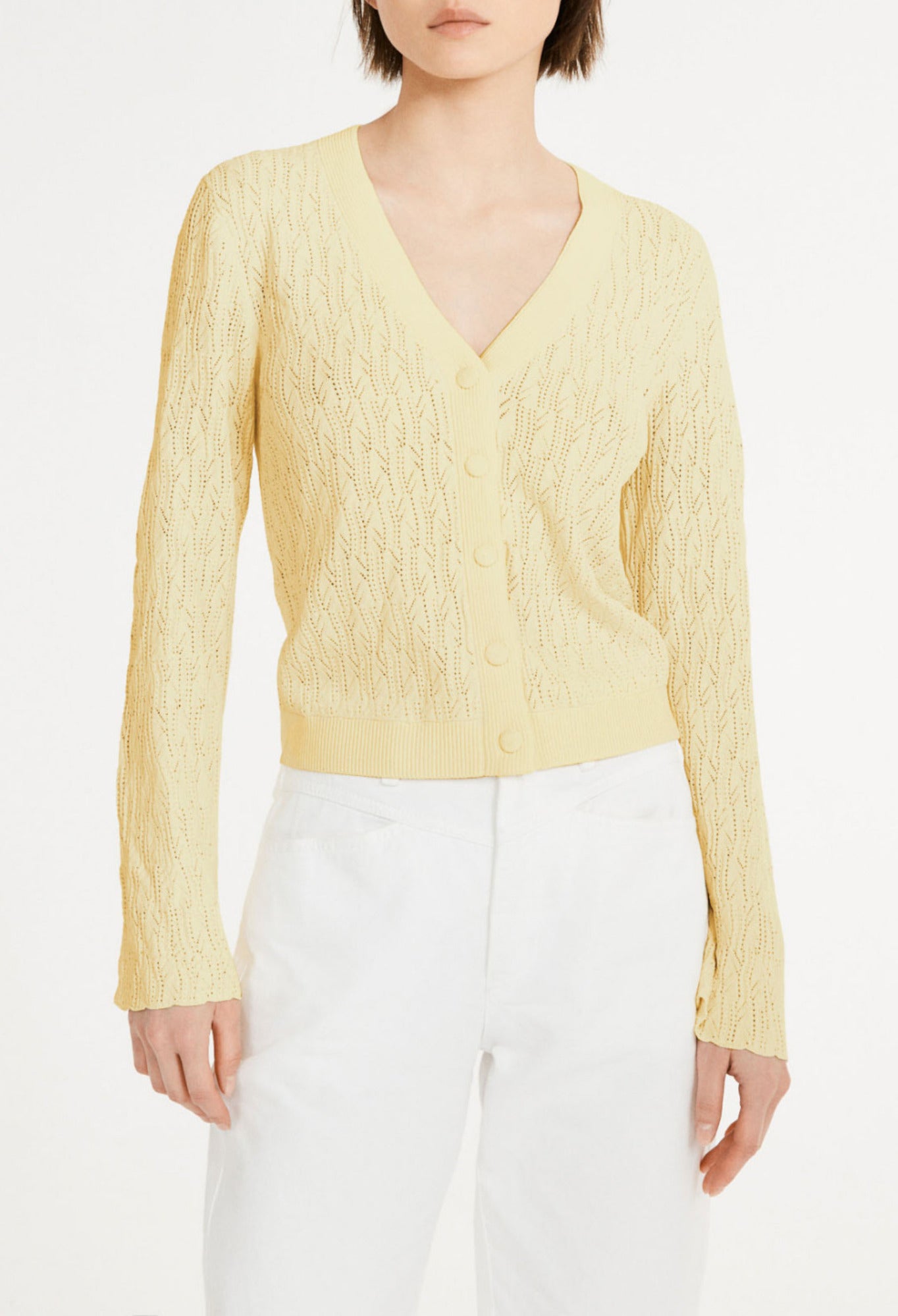 Cardigan points fantaisies Faume - seconde main