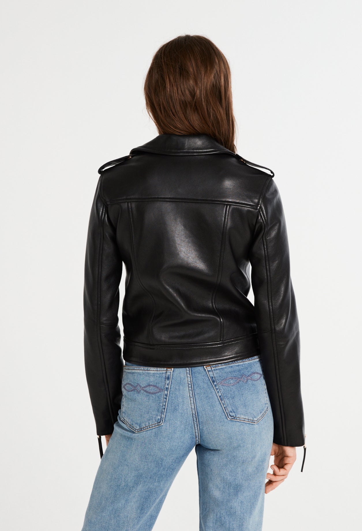 Blouson en cuir Faume - seconde main