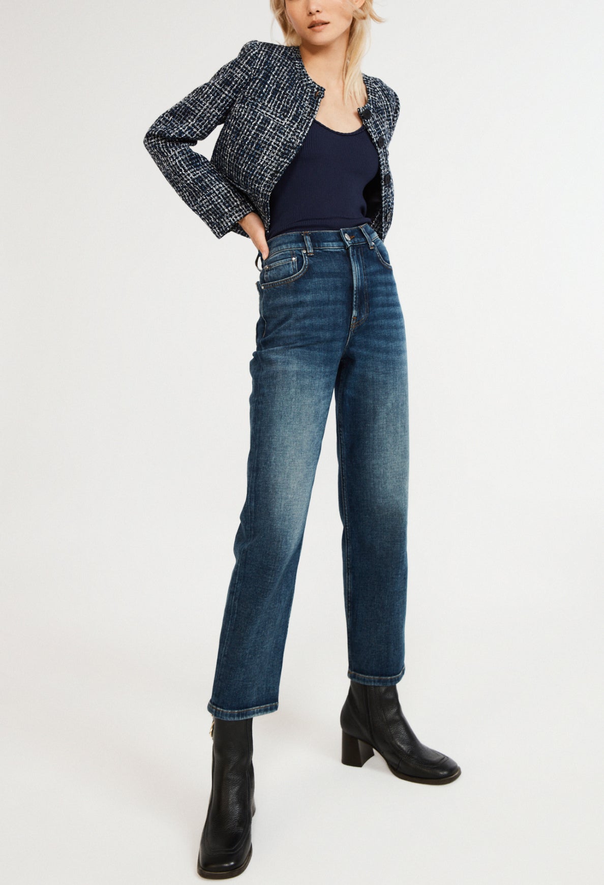 Veste en tweed Faume - seconde main