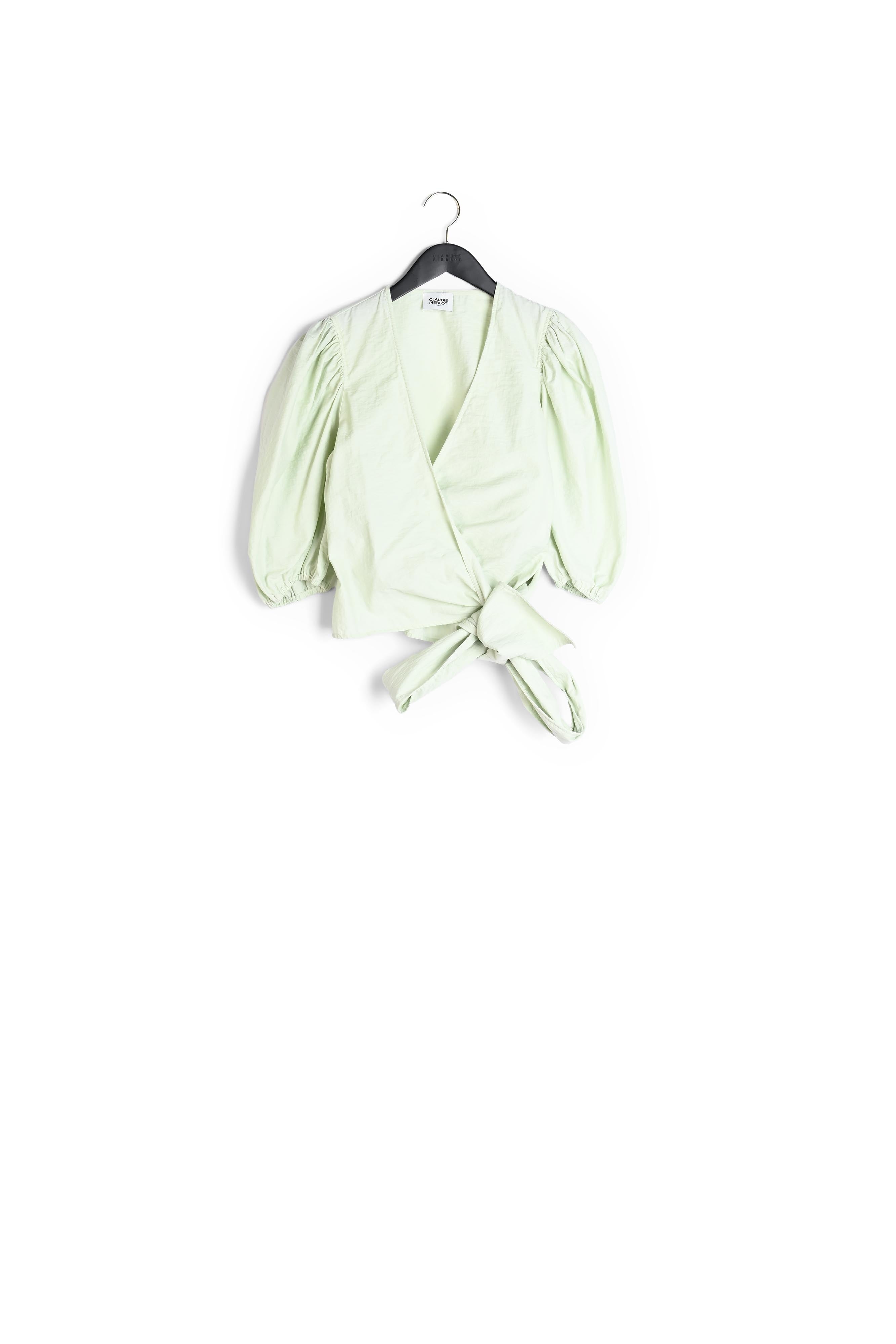 Blouse cache-cœur Faume - seconde main