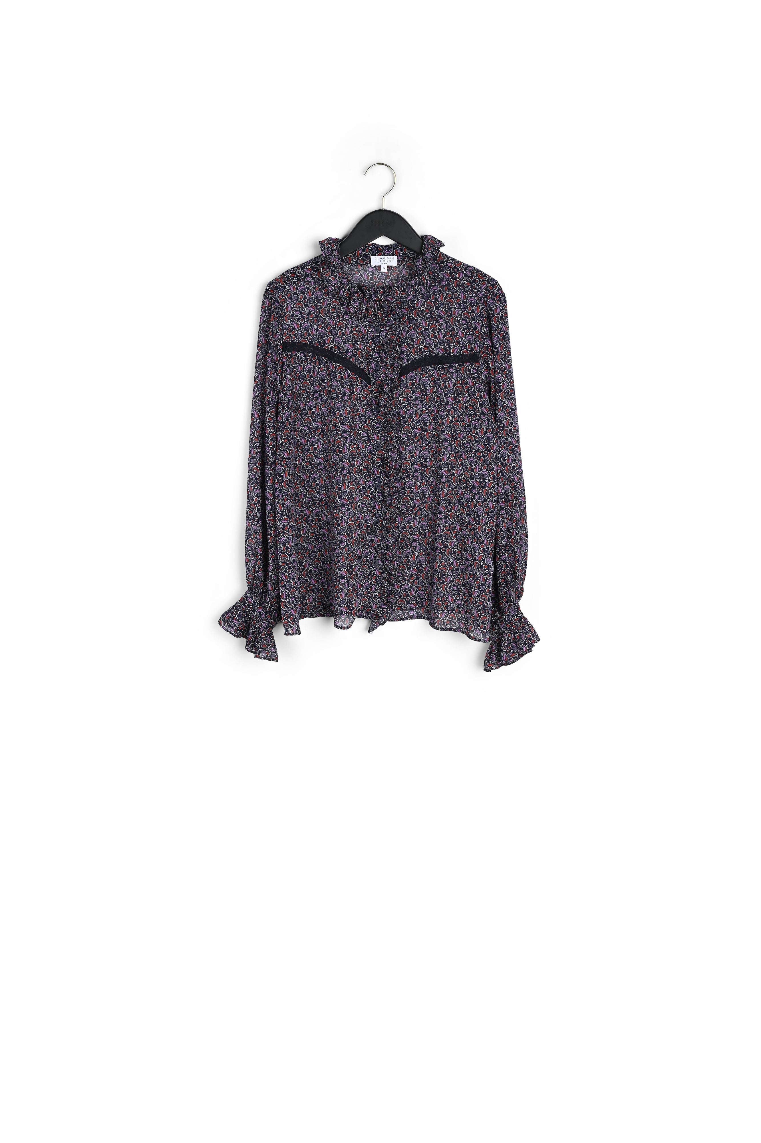 Chemise imprimée détails de volants Faume - seconde main