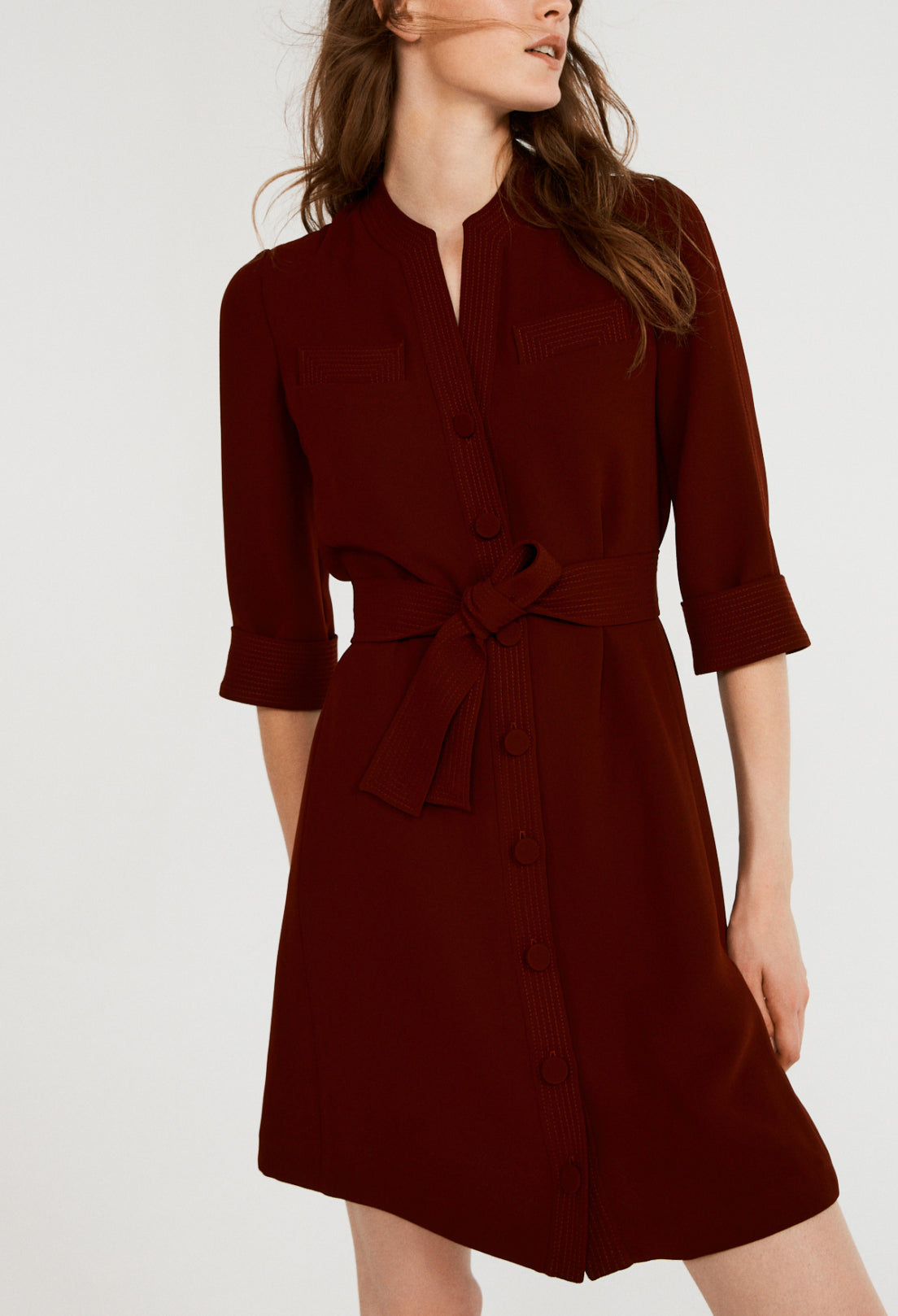 Robe en polyester recyclé Faume - seconde main