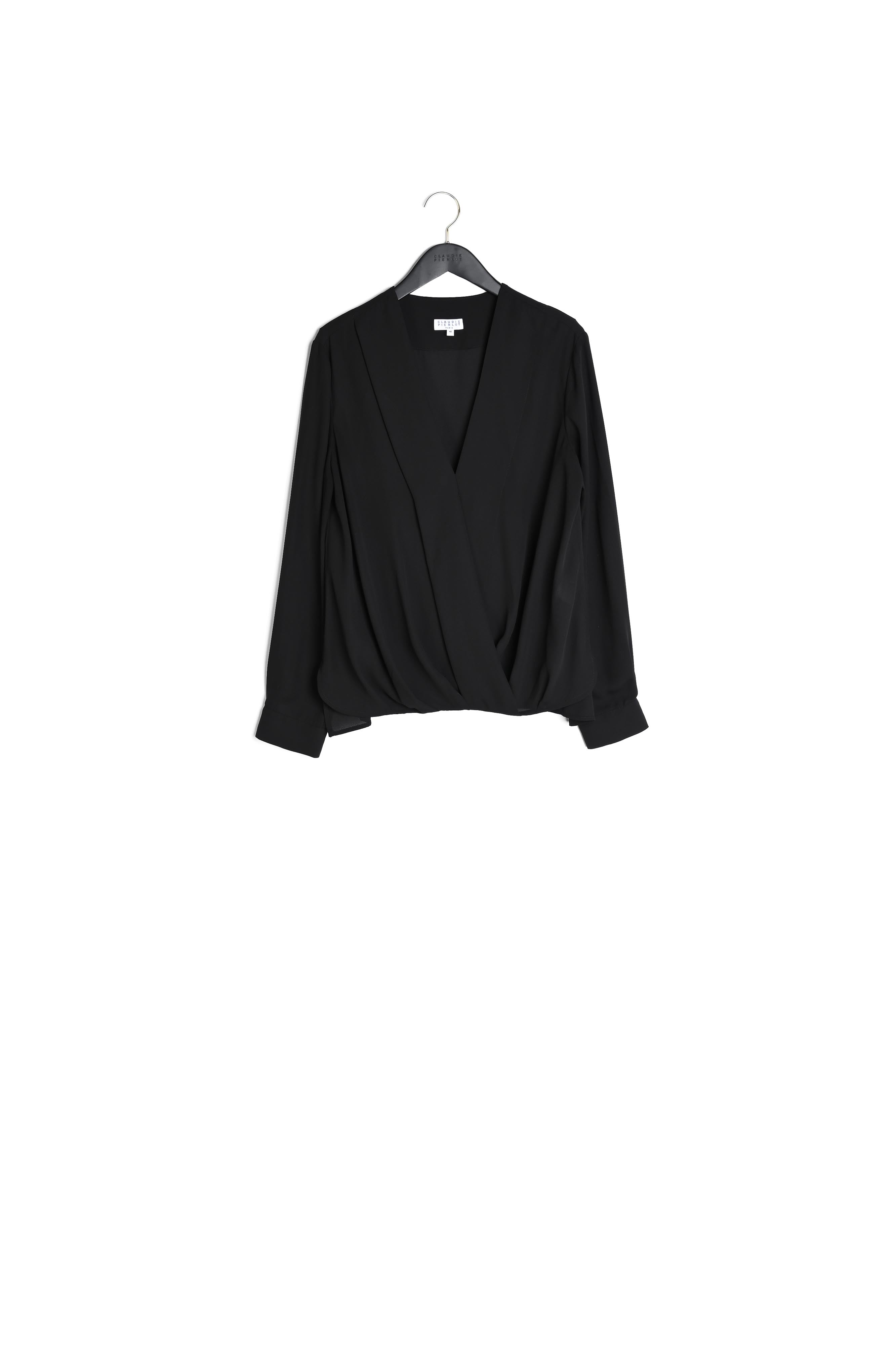 Blouse façon cache-cœur Faume - seconde main