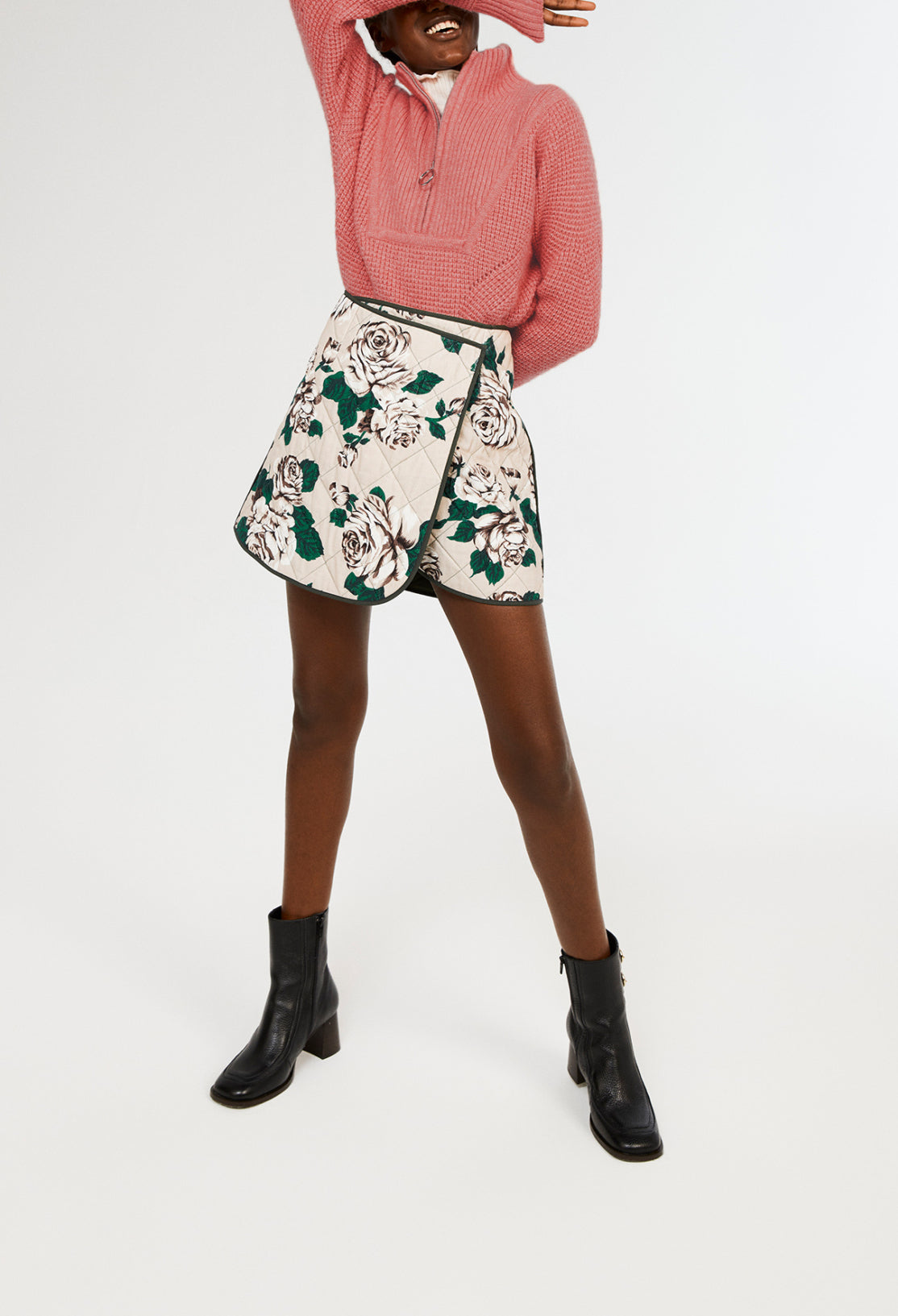 Jupe imprimée Faume - seconde main