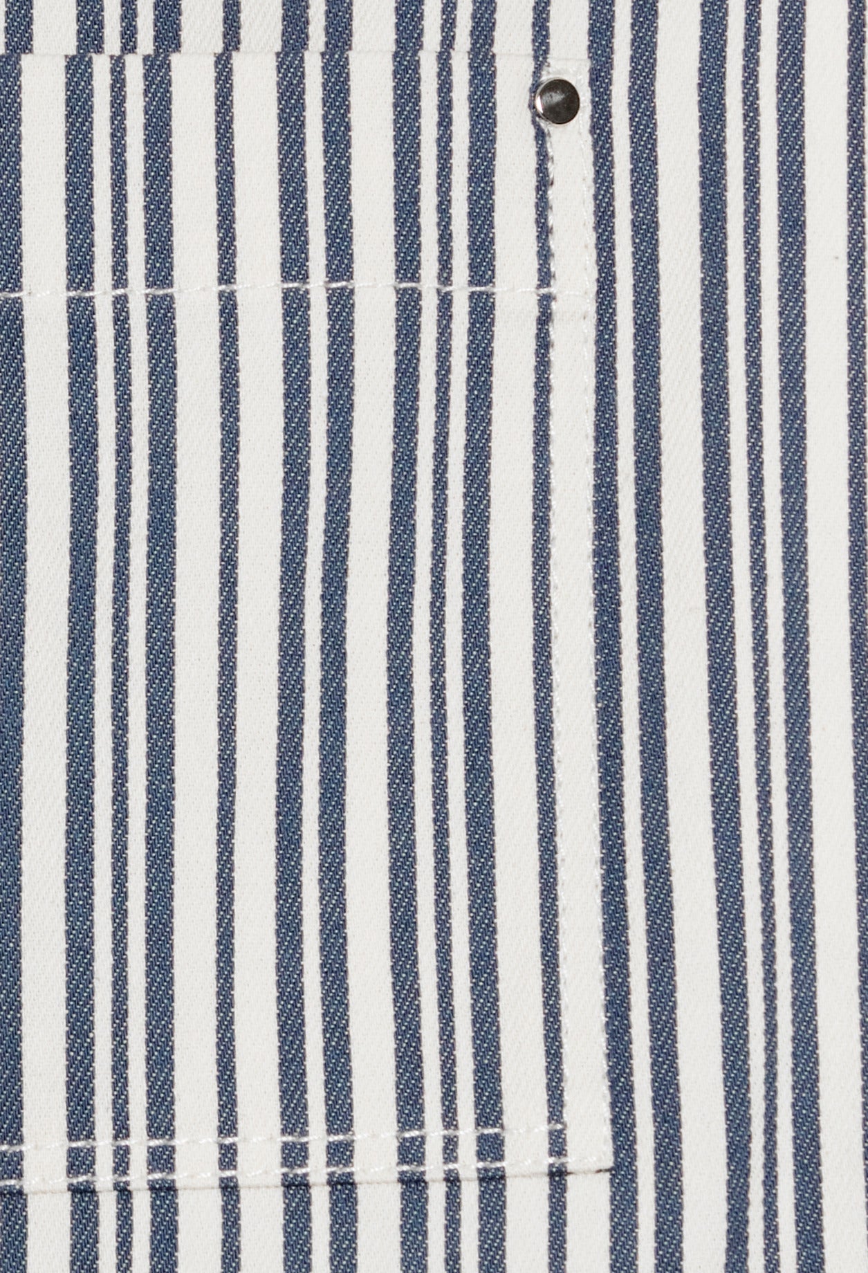 Robe salopette courte denom à rayures Faume - seconde main