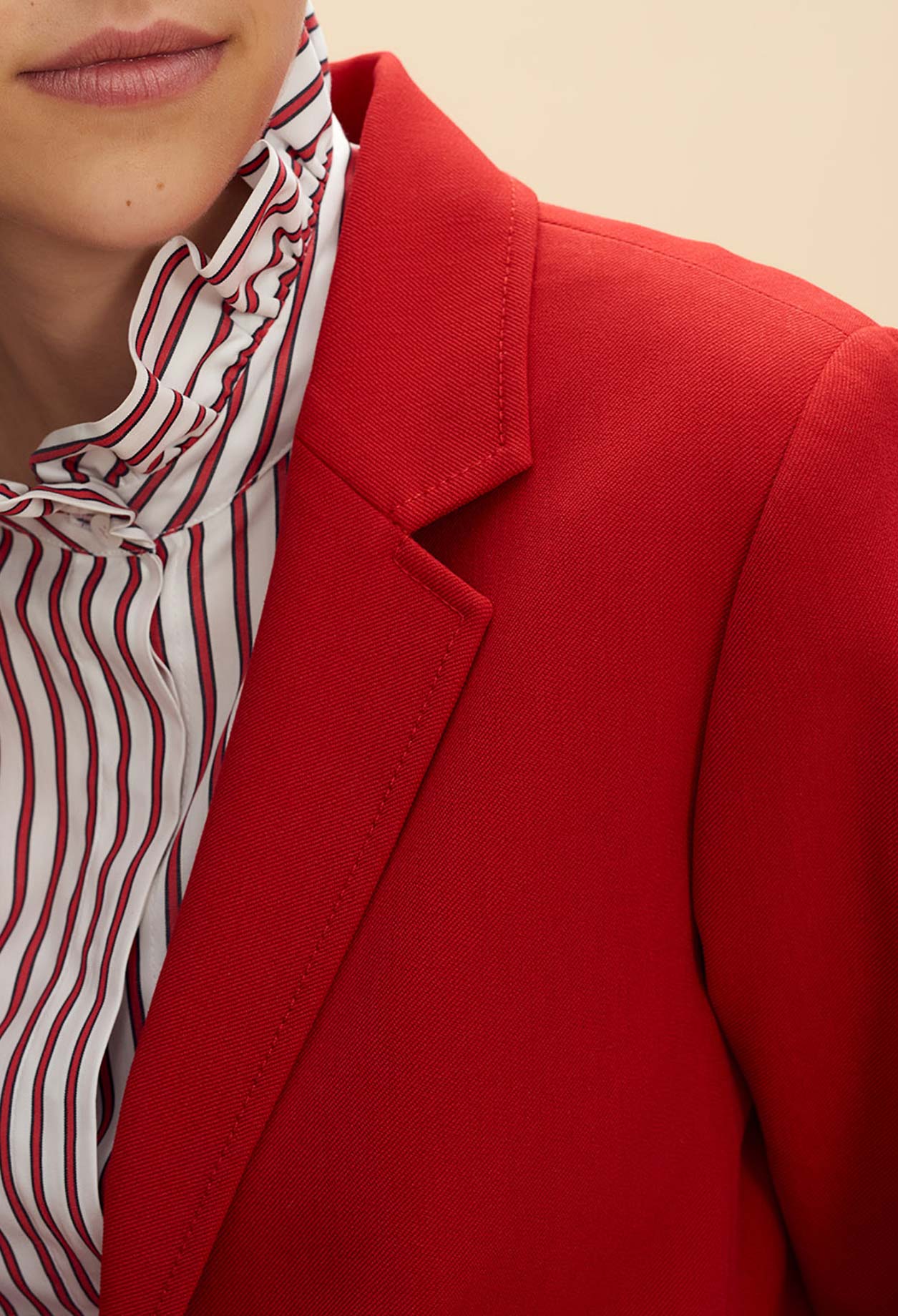 Veste tailleur unie Faume - seconde main