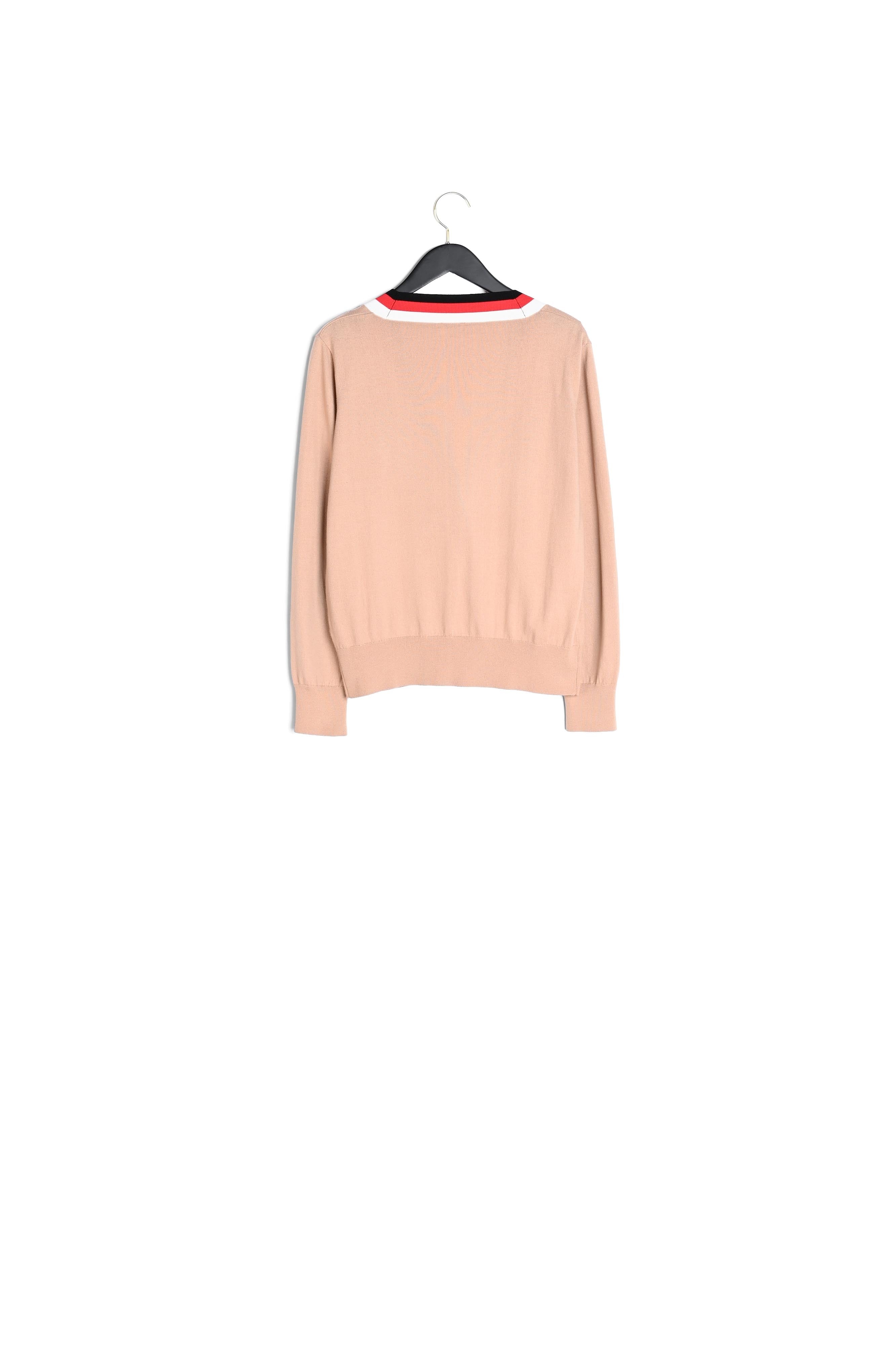 Cardigan à bandes sporty Faume - seconde main