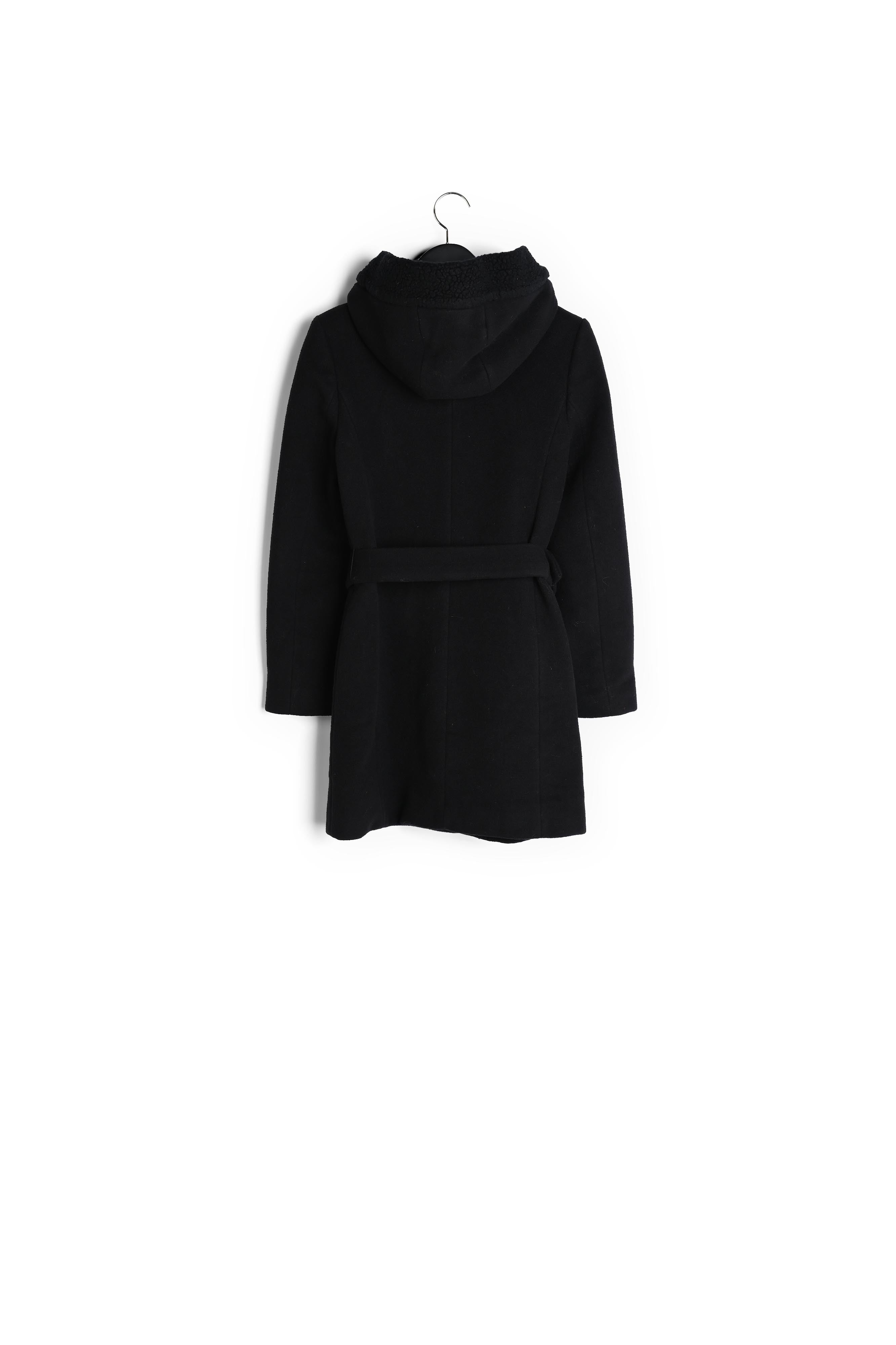 Manteau ceinturé en laine et cachemire Faume - seconde main