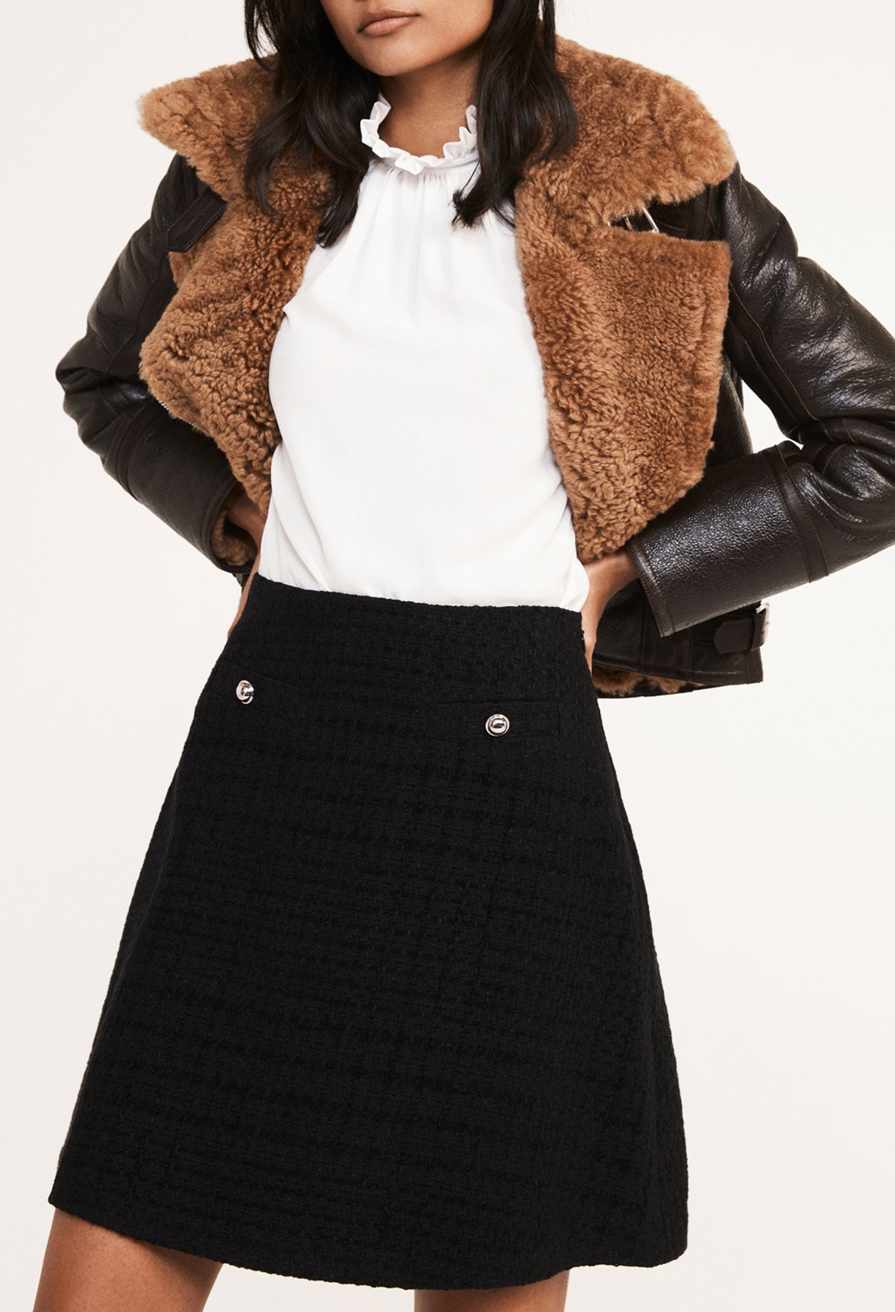 Jupe noire Faume - seconde main