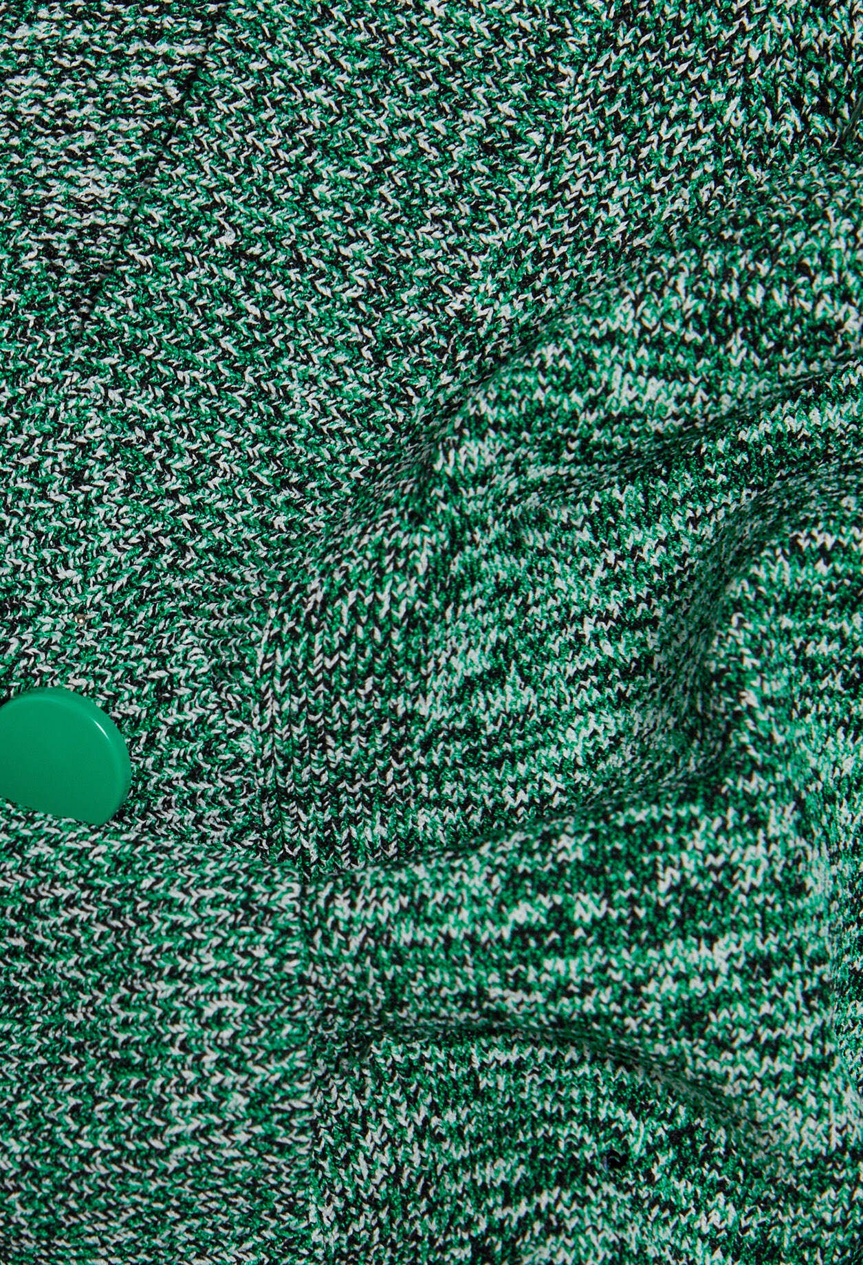 Cardigan maille effet chinée Faume - seconde main