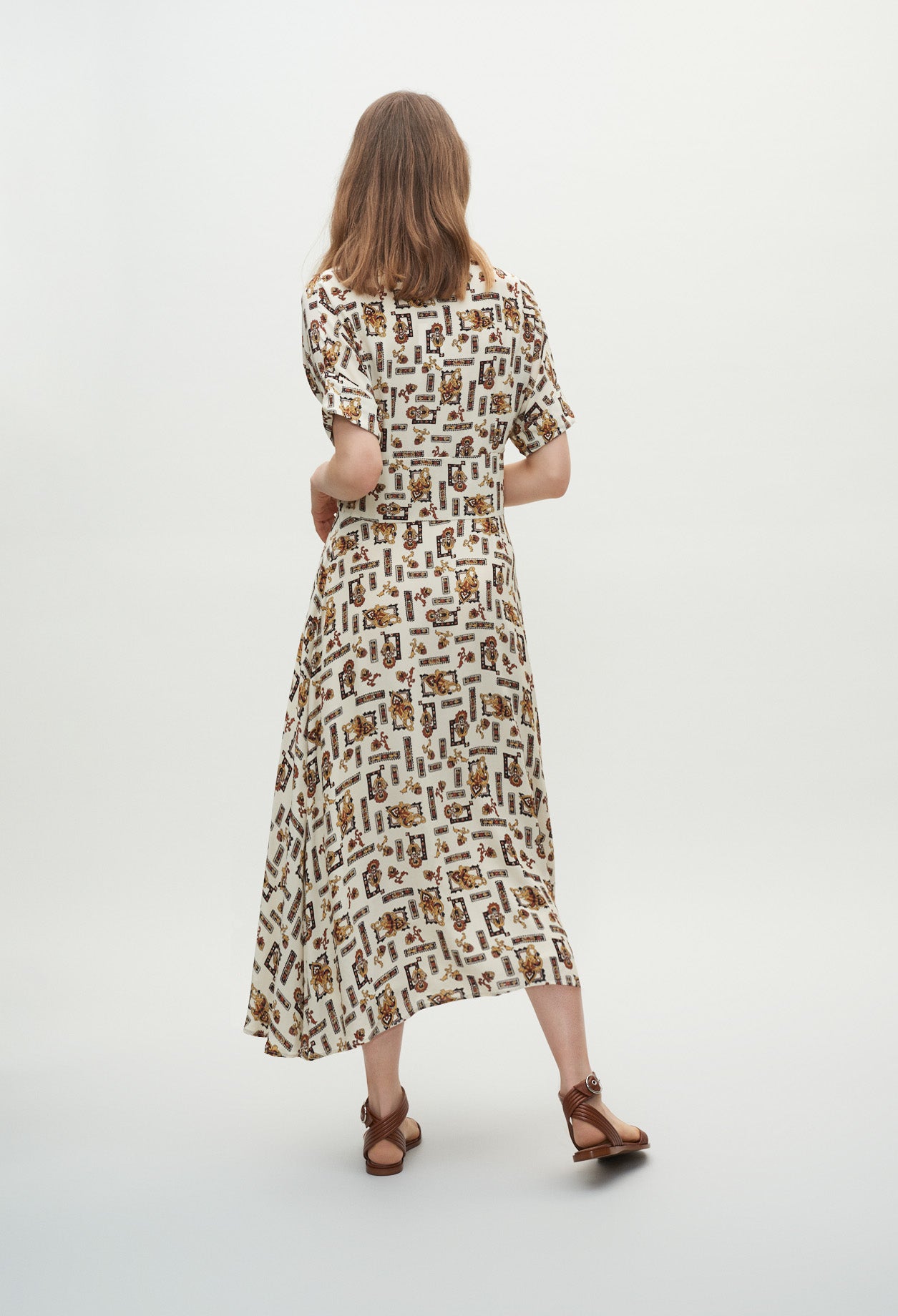 Robe foulard longueur maxi Faume - seconde main