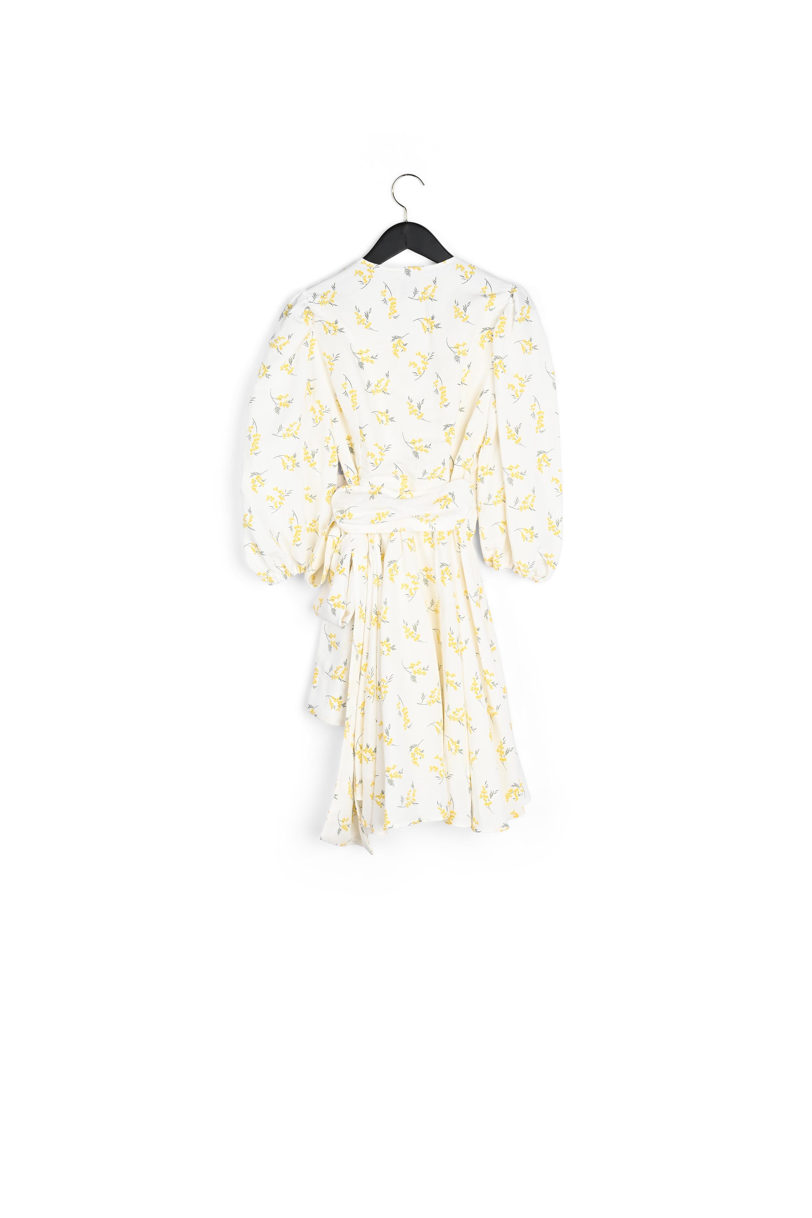 Robe courte portefeuille mimosa Faume - seconde main