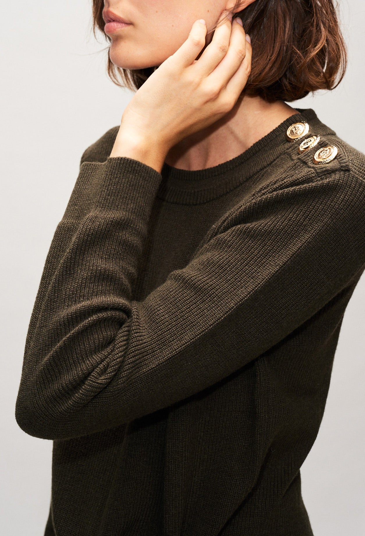 Pull détail nœud taill Faume - seconde main