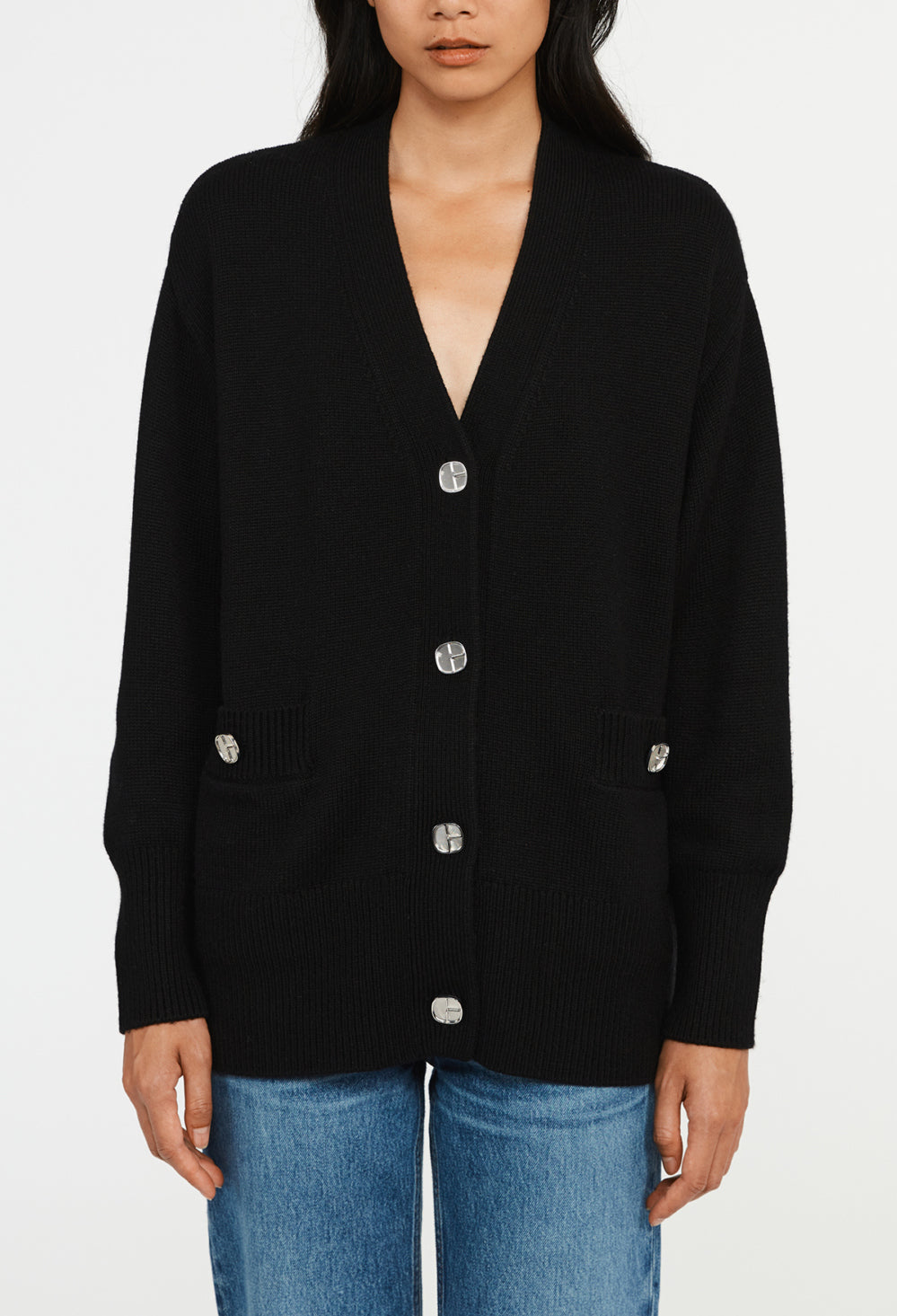 Gilet maille boutonné Faume - seconde main