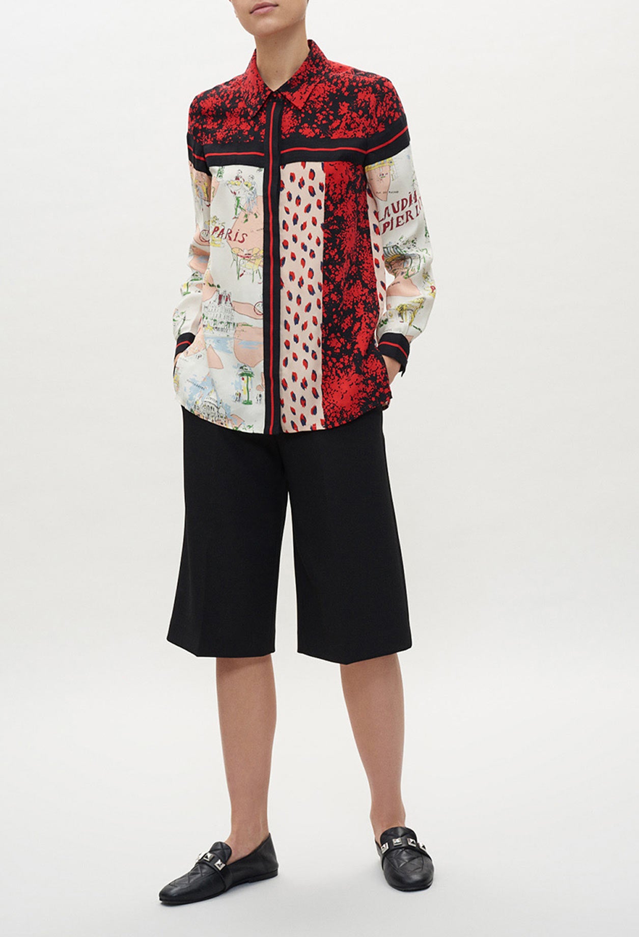 Chemise patchwork Faume - seconde main