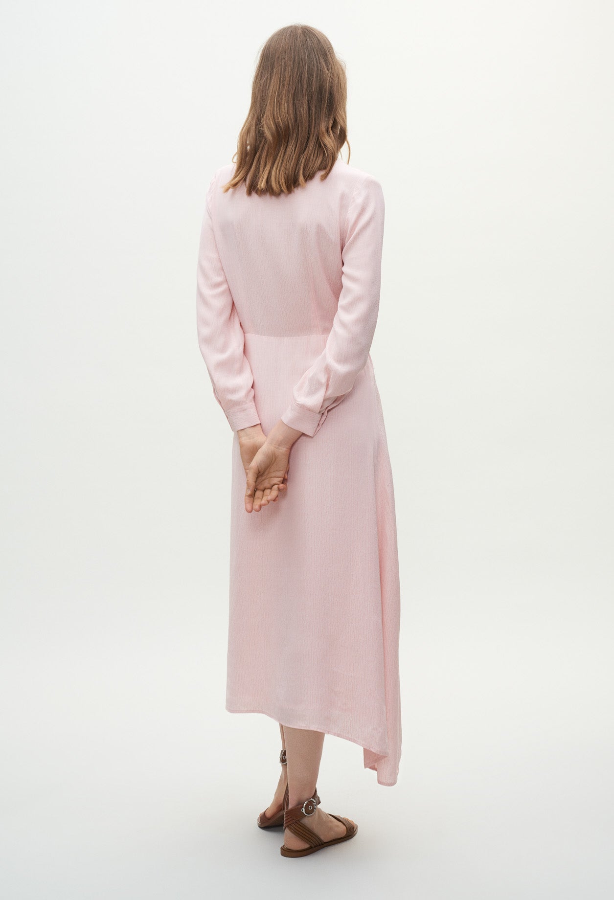 Robe chemise longue ceinturée Faume - seconde main