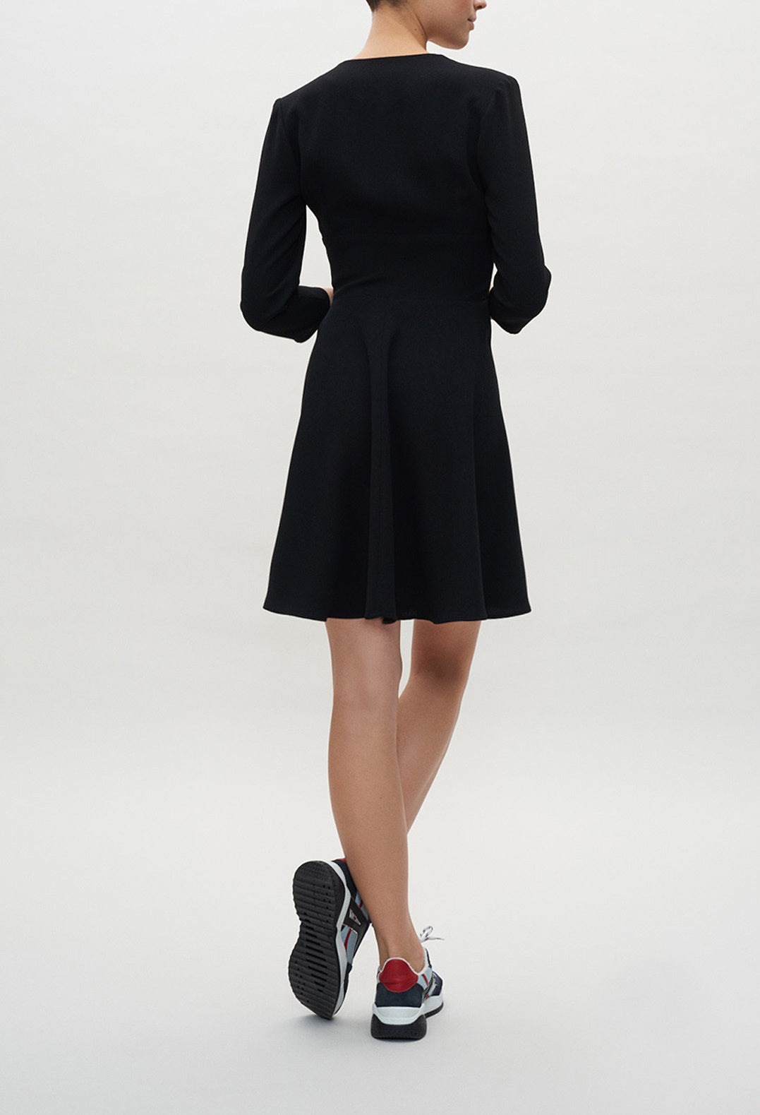 Robe noire évasée Faume - seconde main