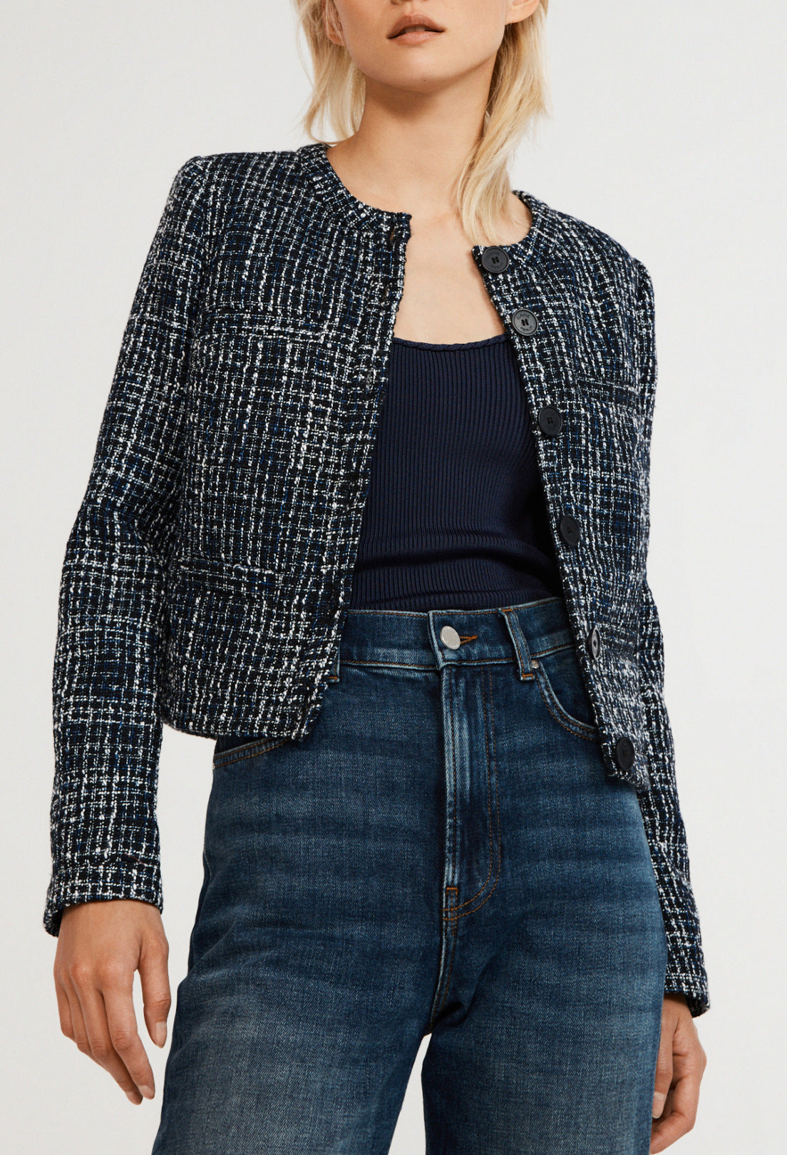 Veste en tweed Faume - seconde main