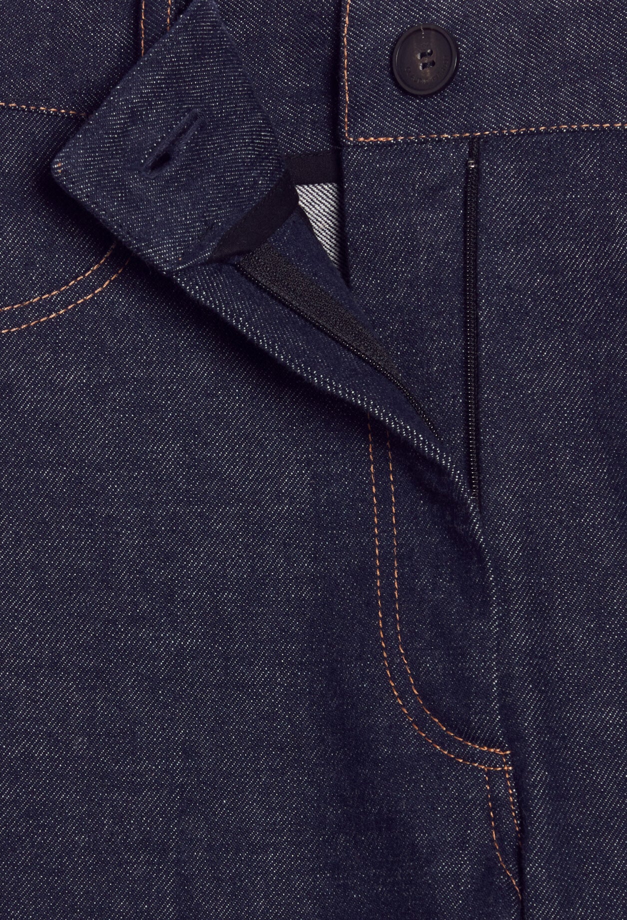 Pantalon denim bleu brut Faume - seconde main