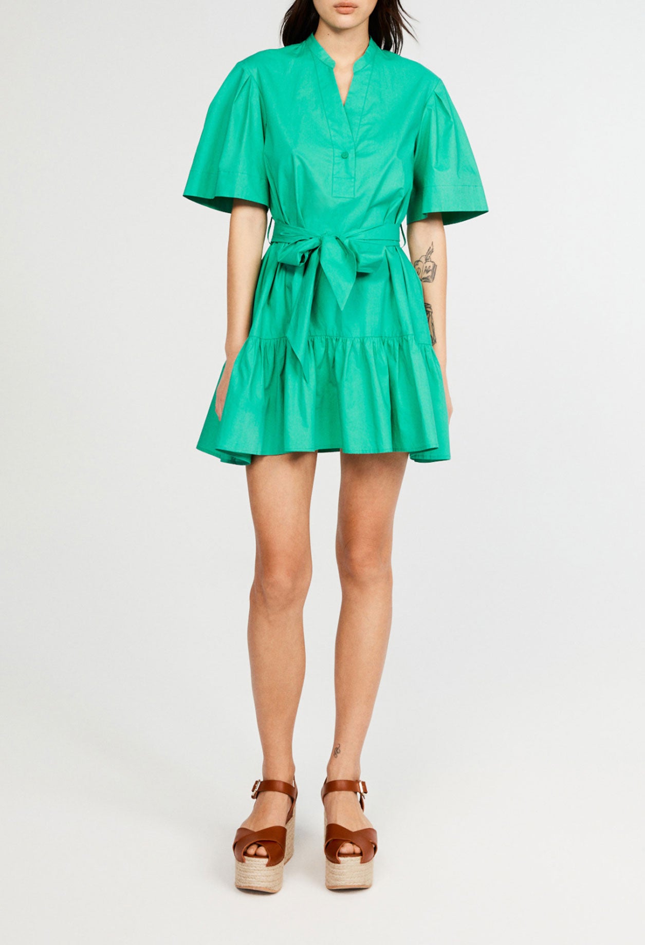 Robe courte en coton biologique Faume - seconde main