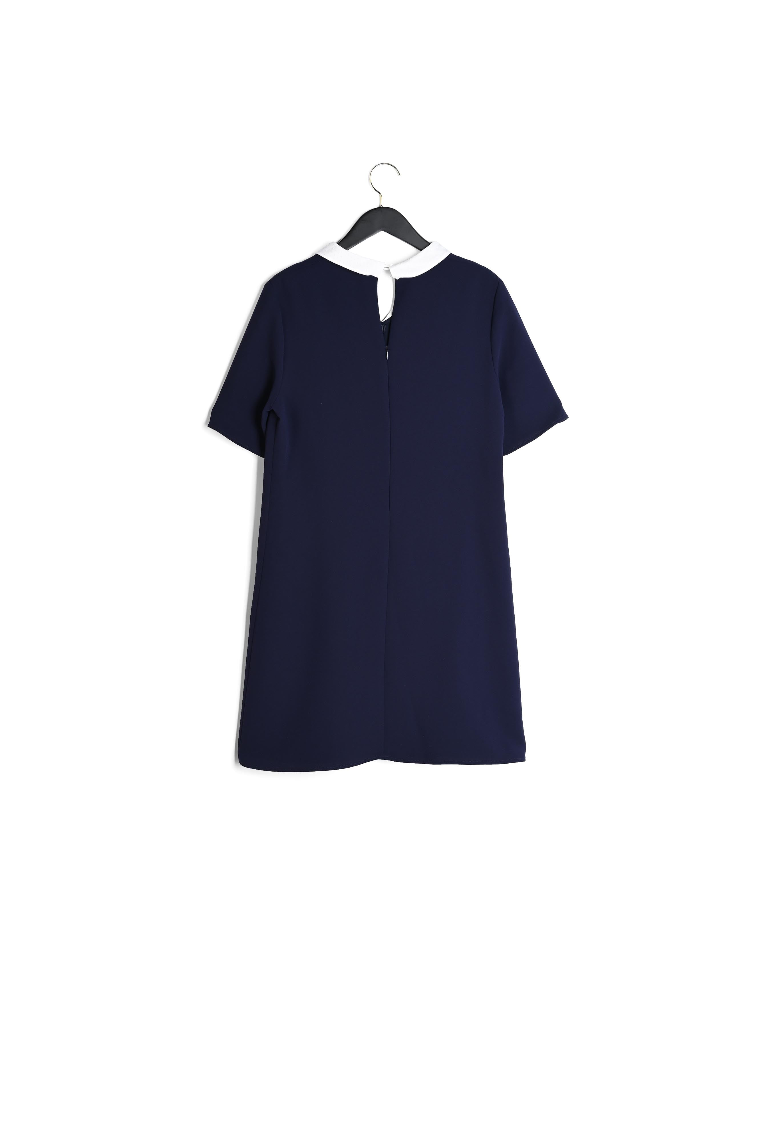 Robe détail plastron boutons bijoux Faume - seconde main