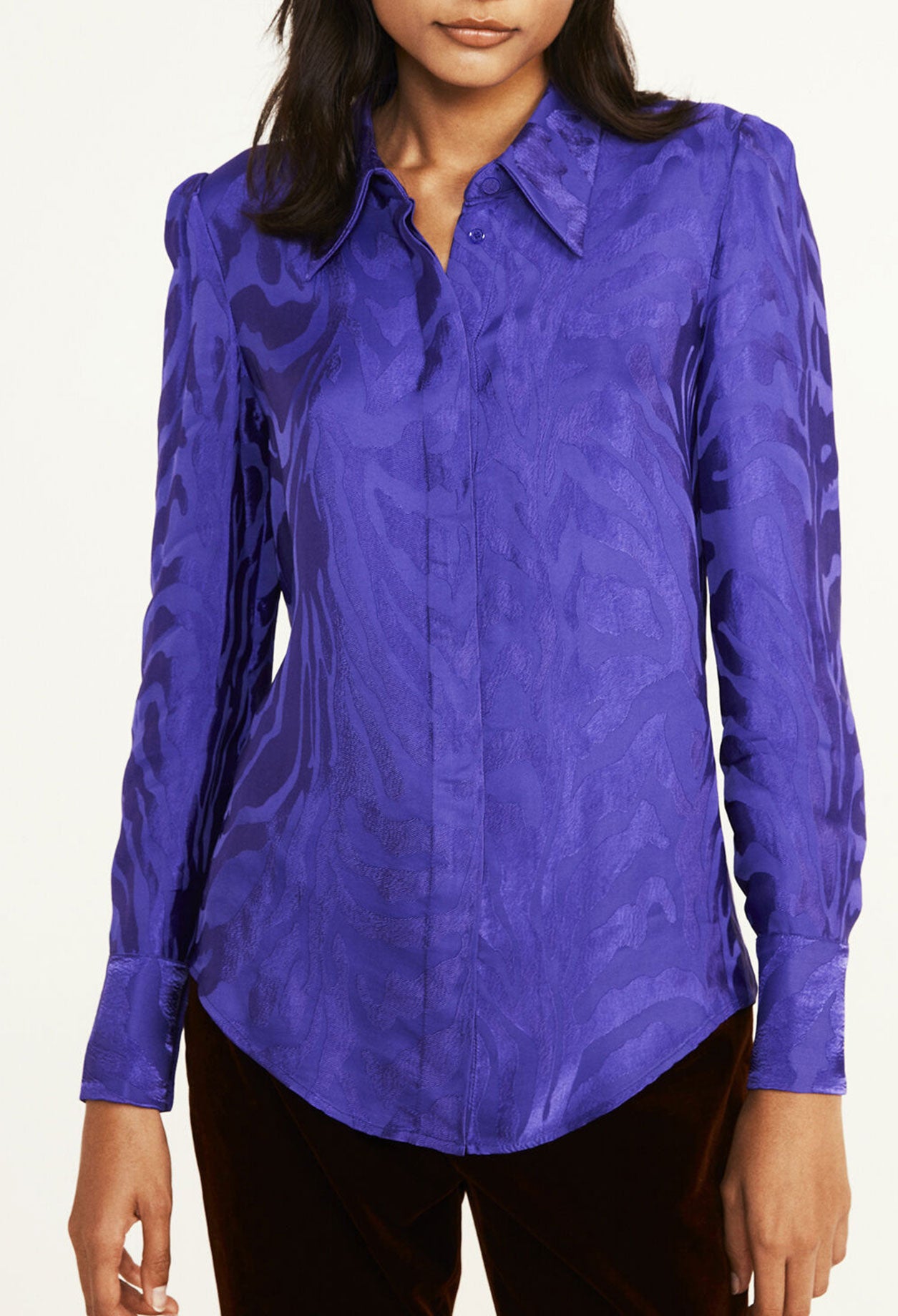 Chemise satinée Faume - seconde main