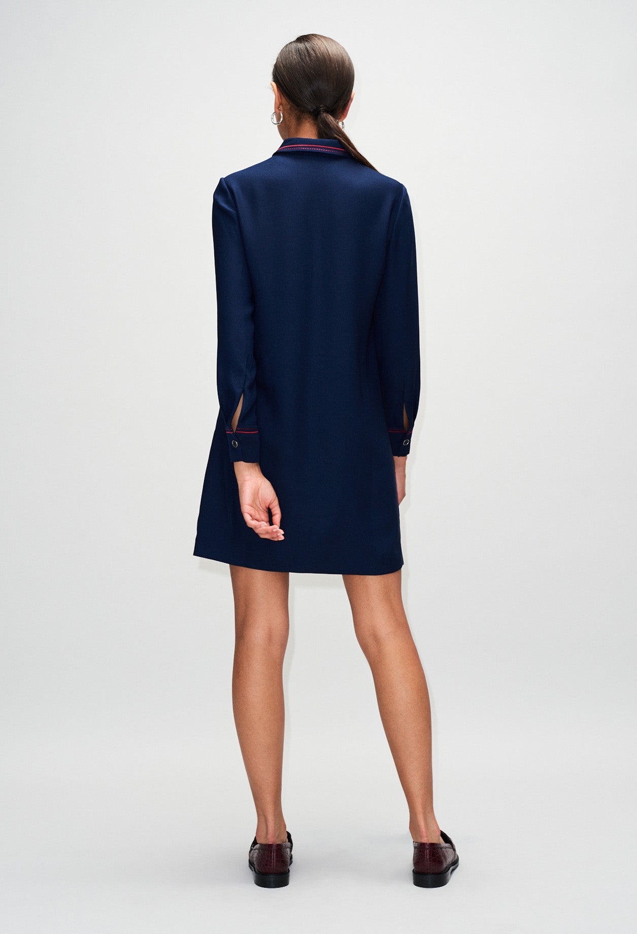 Robe col chemise à nouer Faume - seconde main