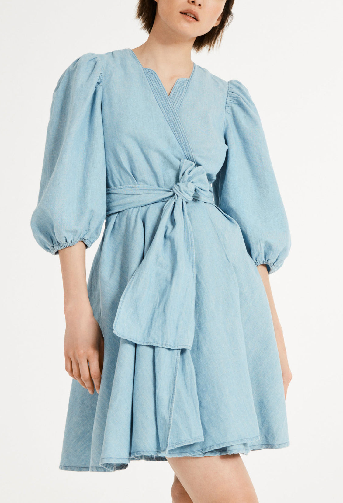 Robe bleu denim Faume - seconde main