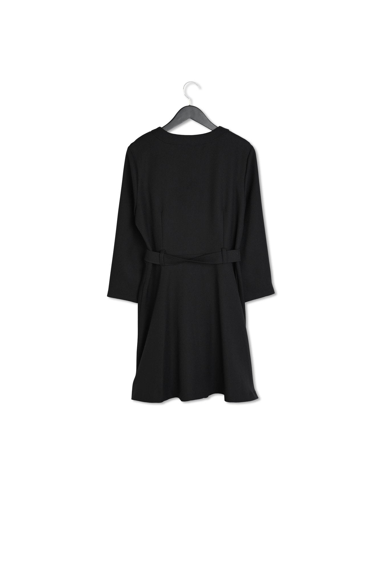 Robe noire à boutons Faume - seconde main