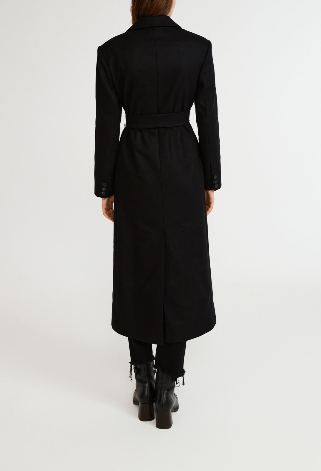 Manteau long croisé Faume - seconde main