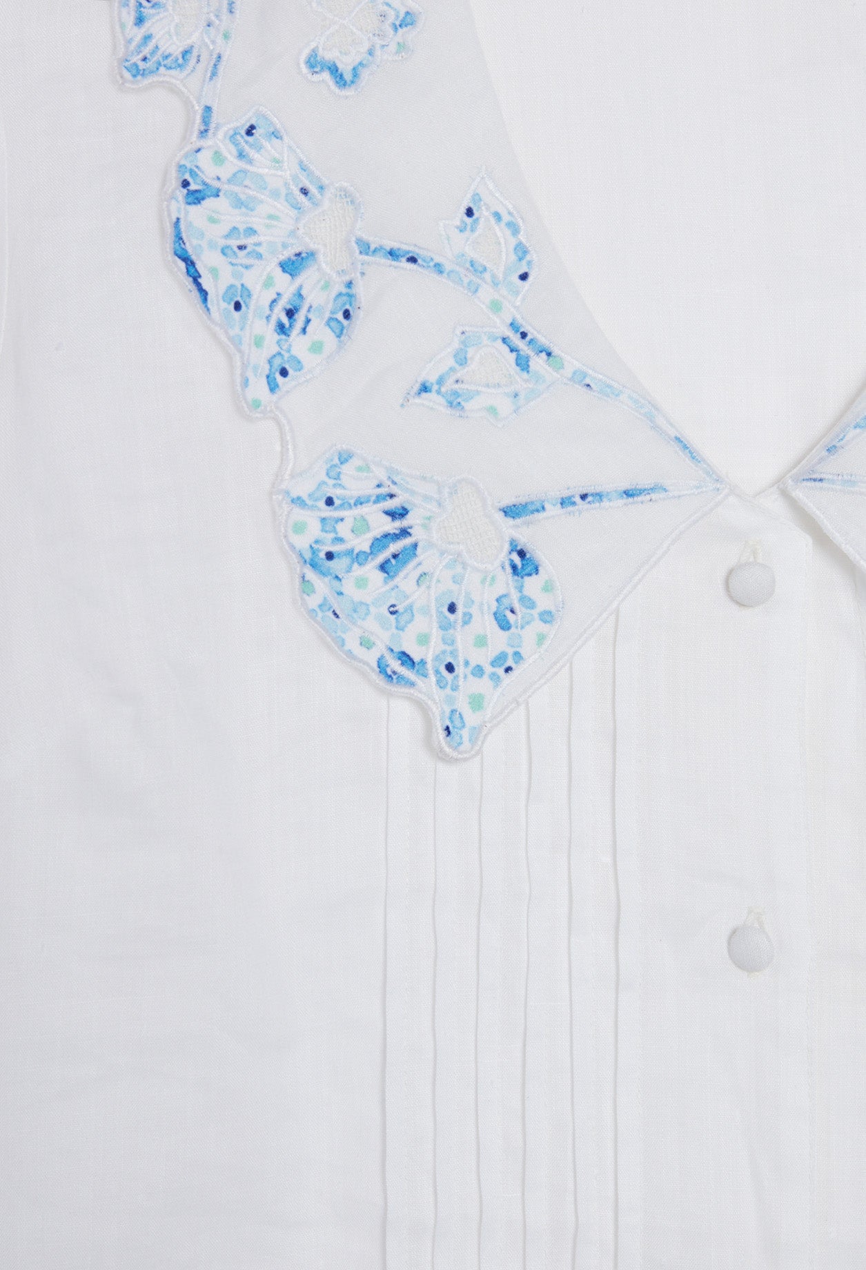 Chemise à col brodé Faume - seconde main