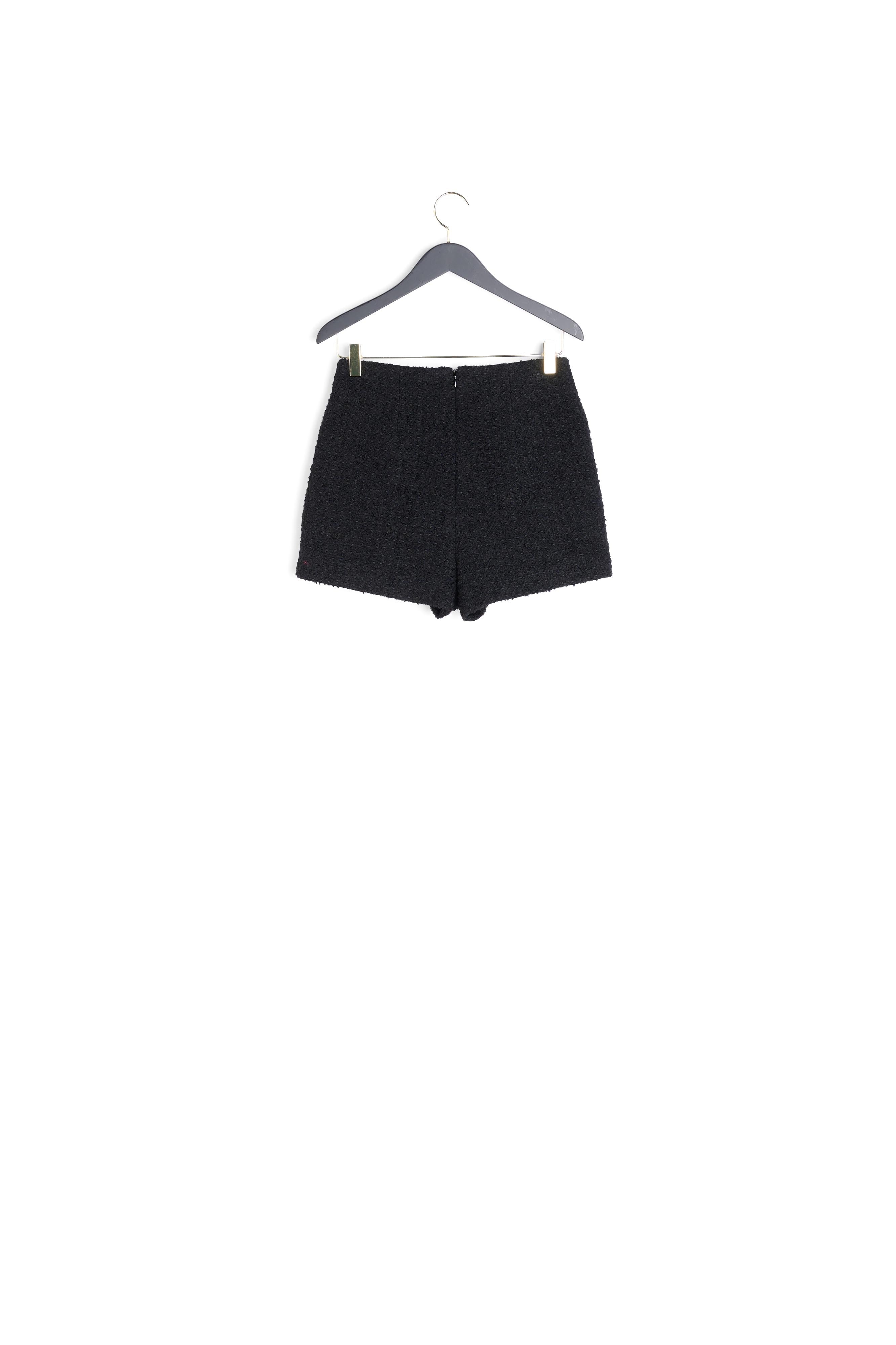 Short tweed noir Faume - seconde main