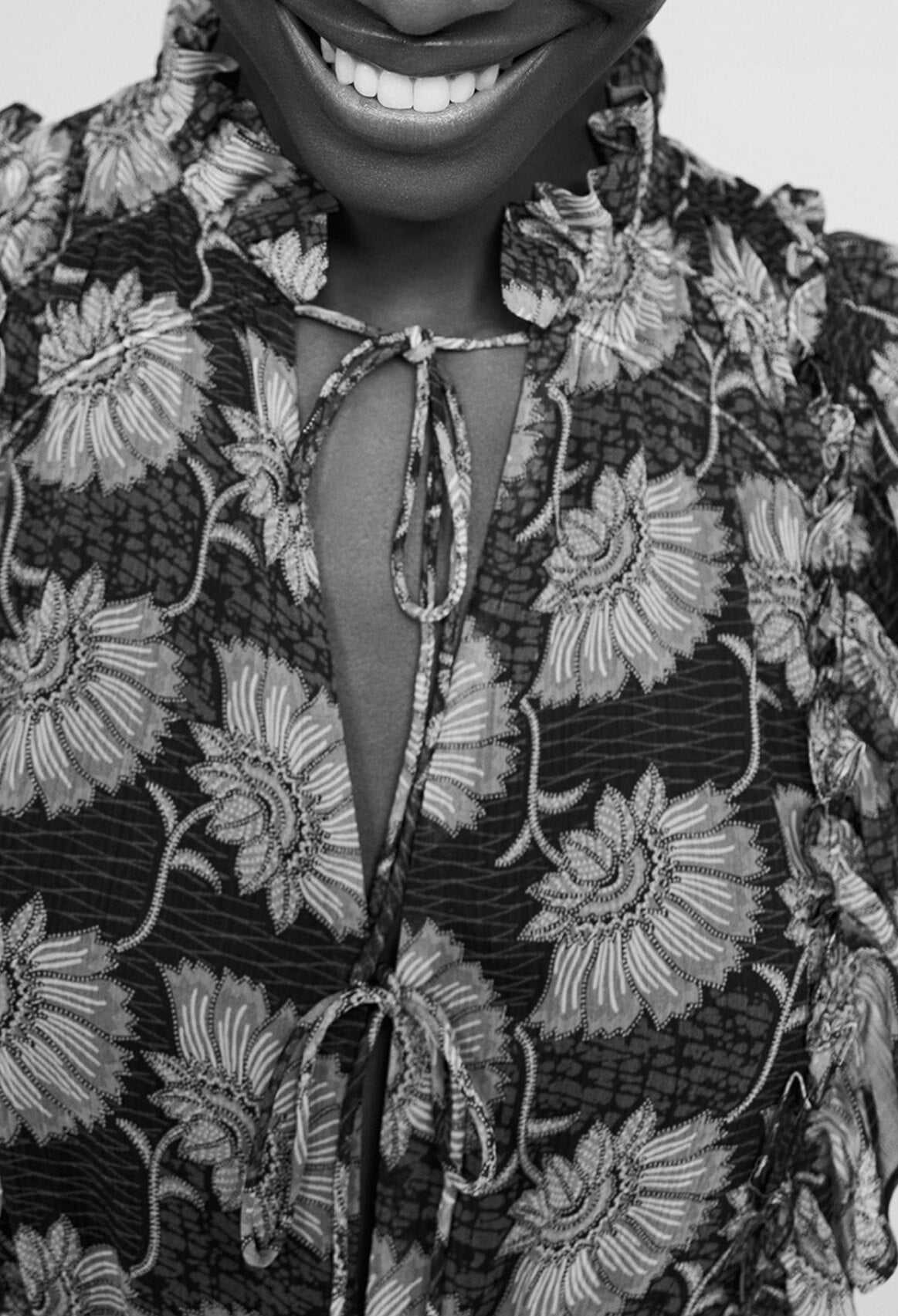 Robe longue volantée Faume - seconde main