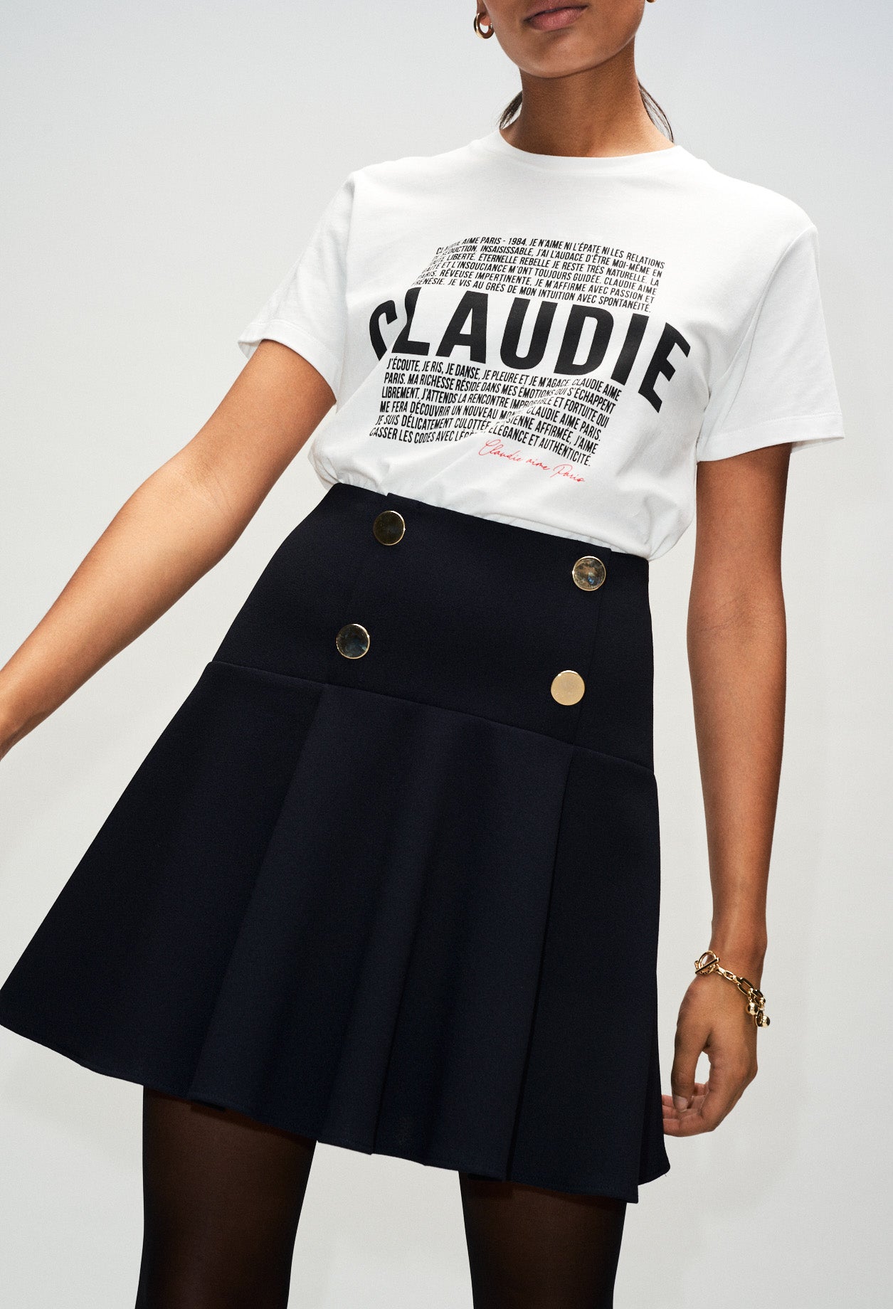 T-shirt message Faume - seconde main