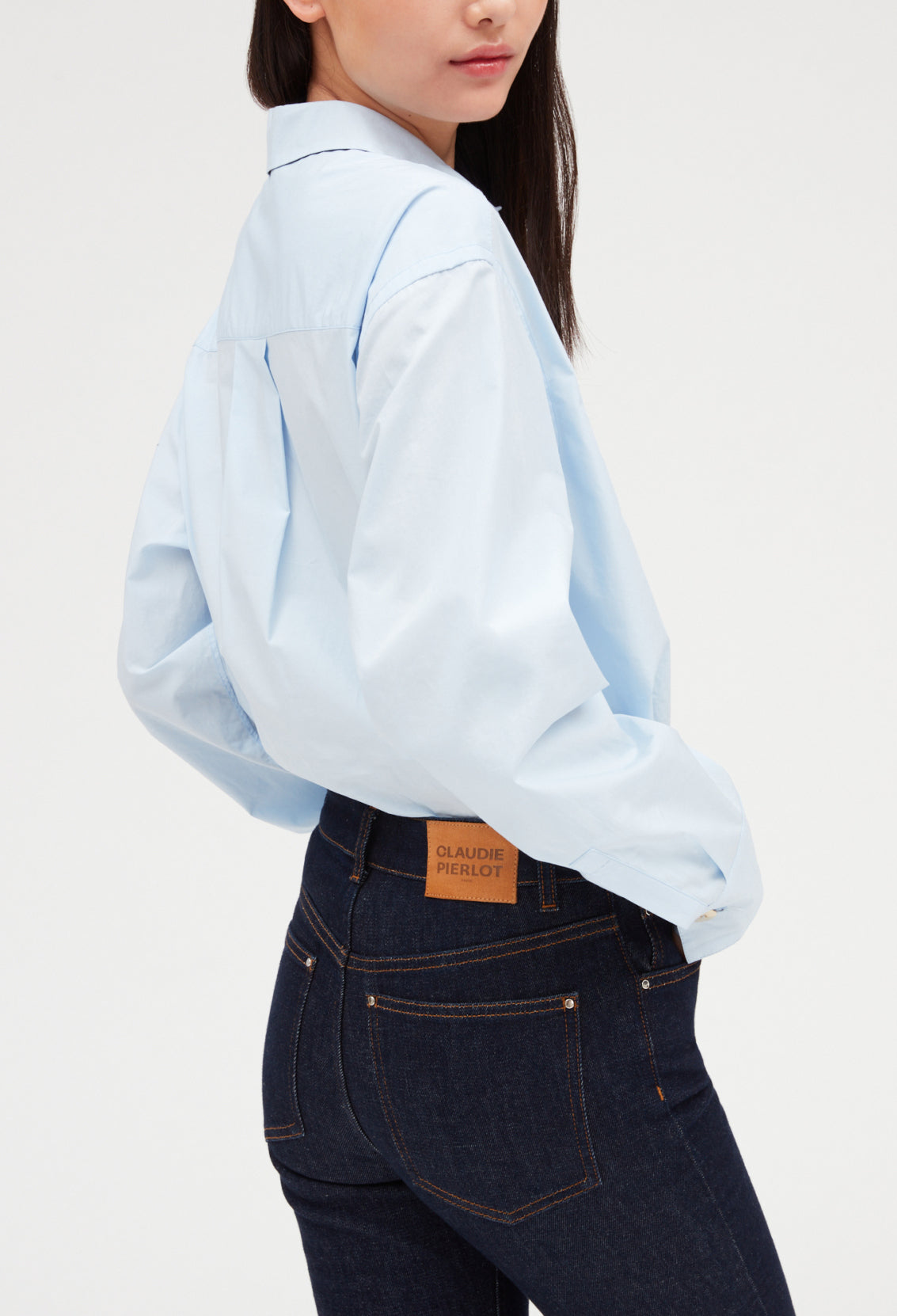 Jean brut taille haute Faume - seconde main