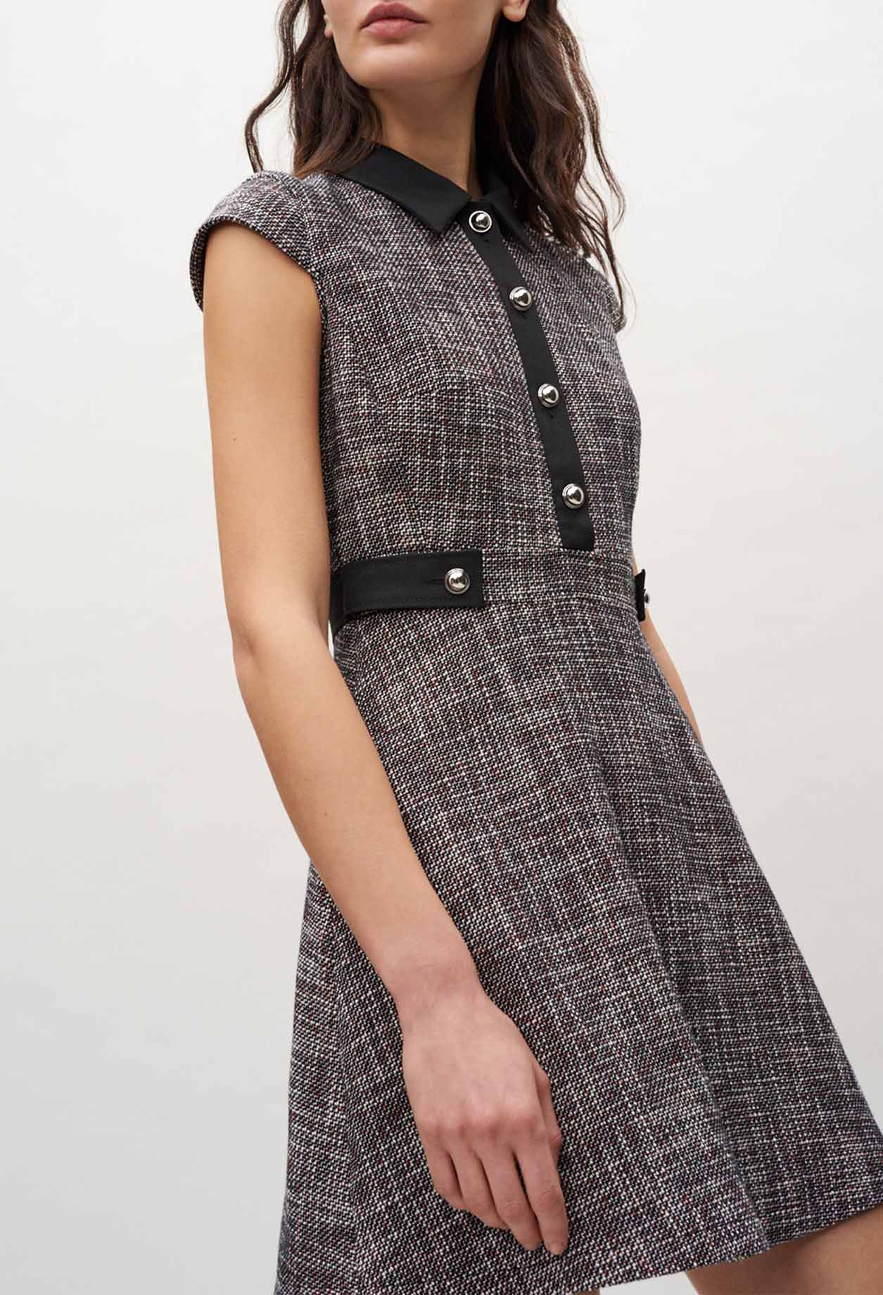 Robe courte à col chemise Faume - seconde main