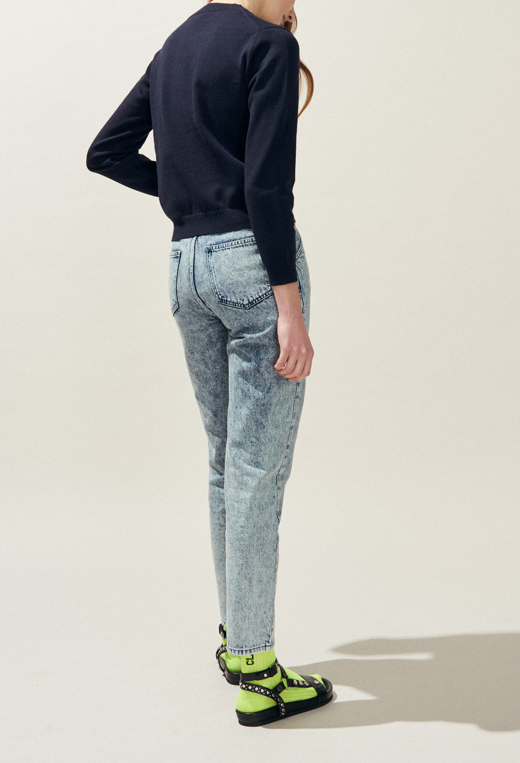 Pull col rond nœud épaule Faume - seconde main