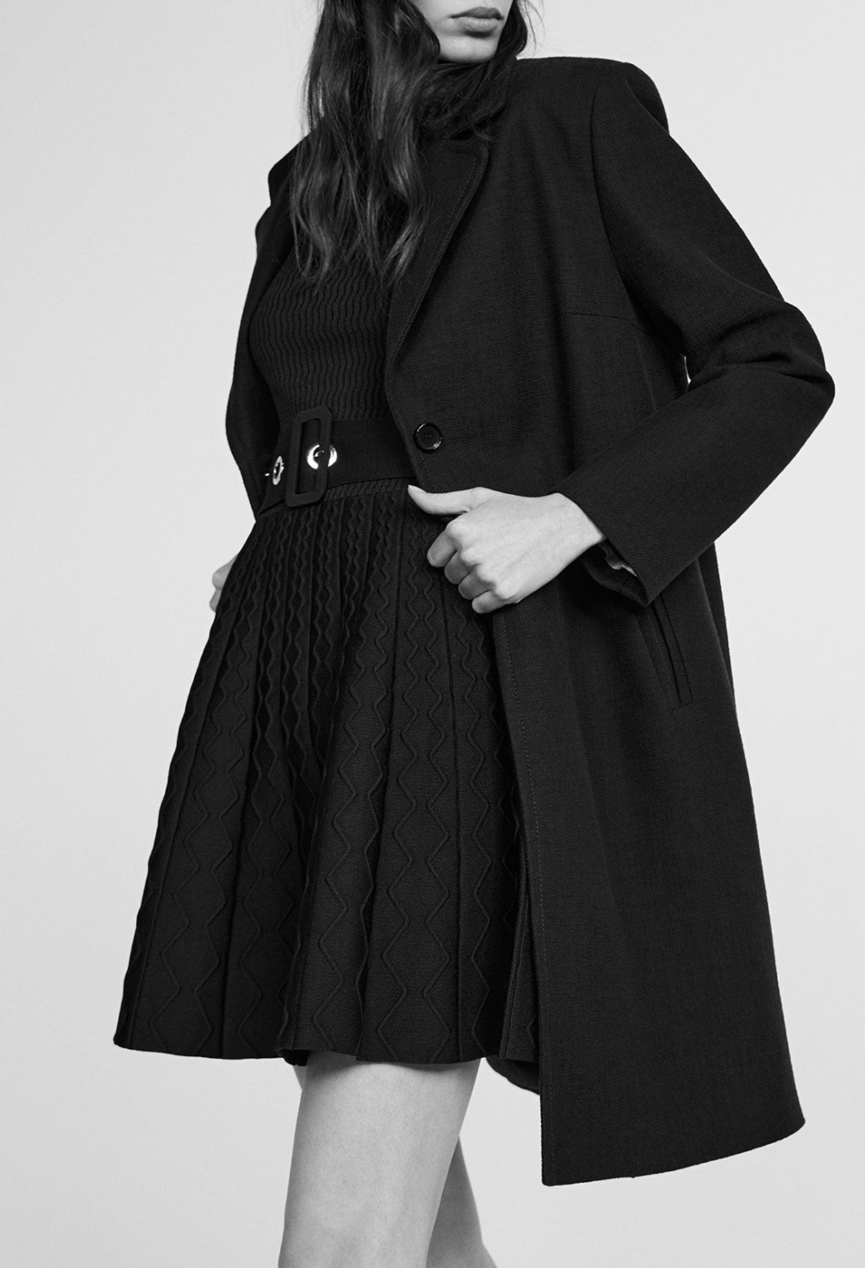 Mantau mi-long Faume - seconde main